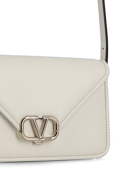 VALENTINO GARAVANI Leather Vlogo Crossbody Handbag