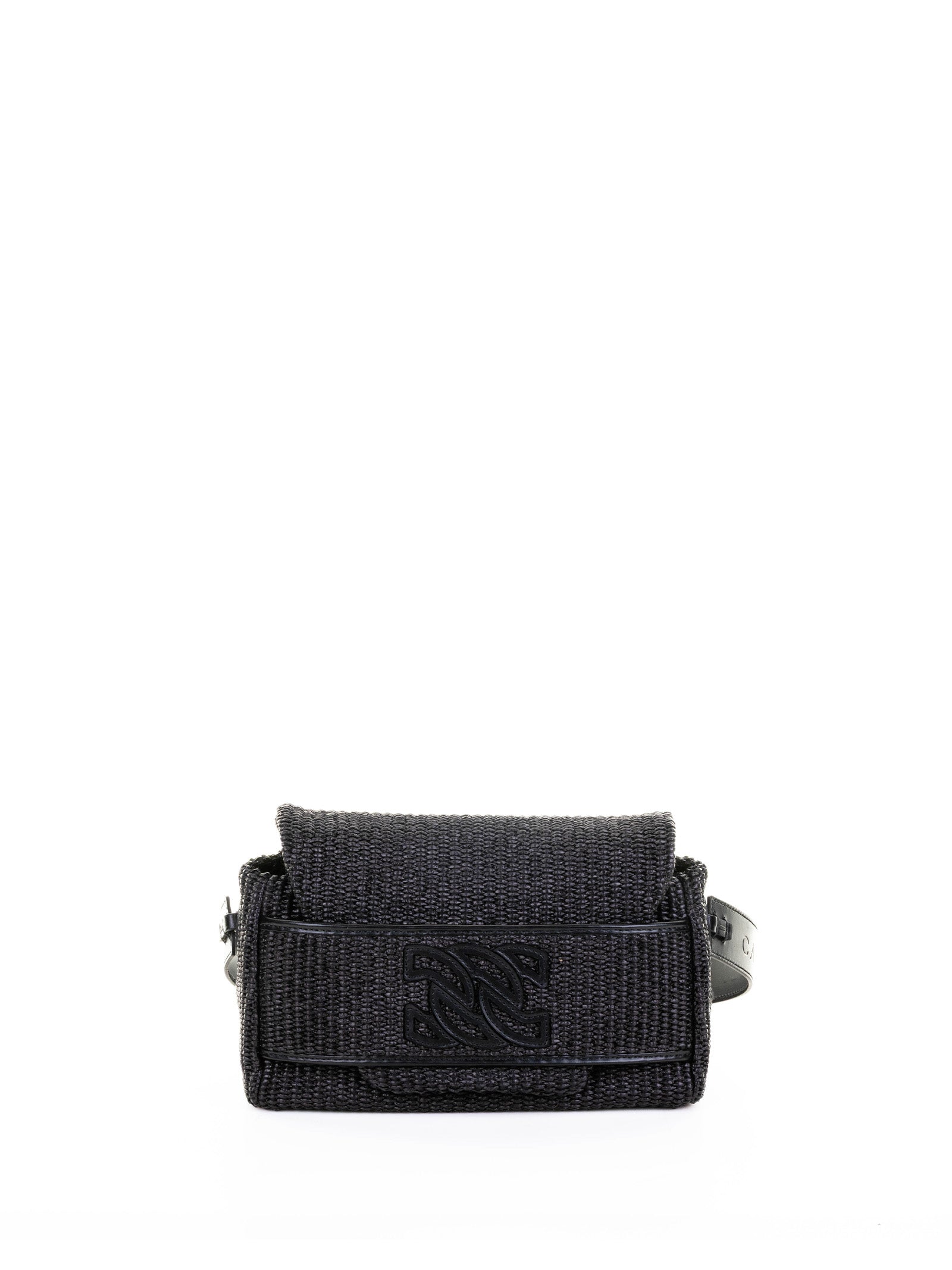 CASADEI Woven Fabric Shoulder Handbag