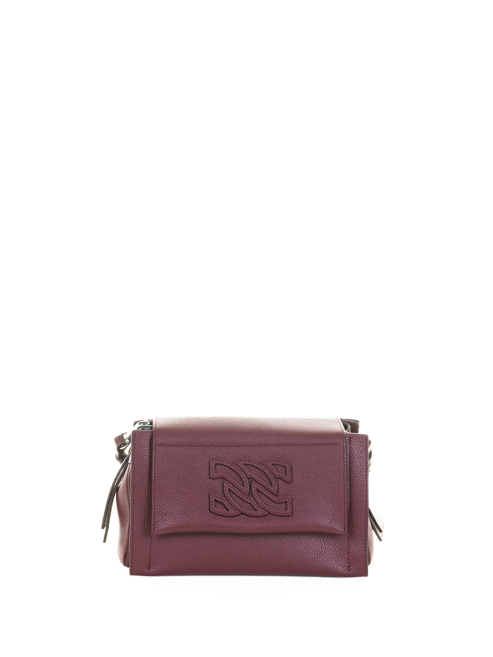 CASADEI Cherry Leather Mini Shoulder Bag