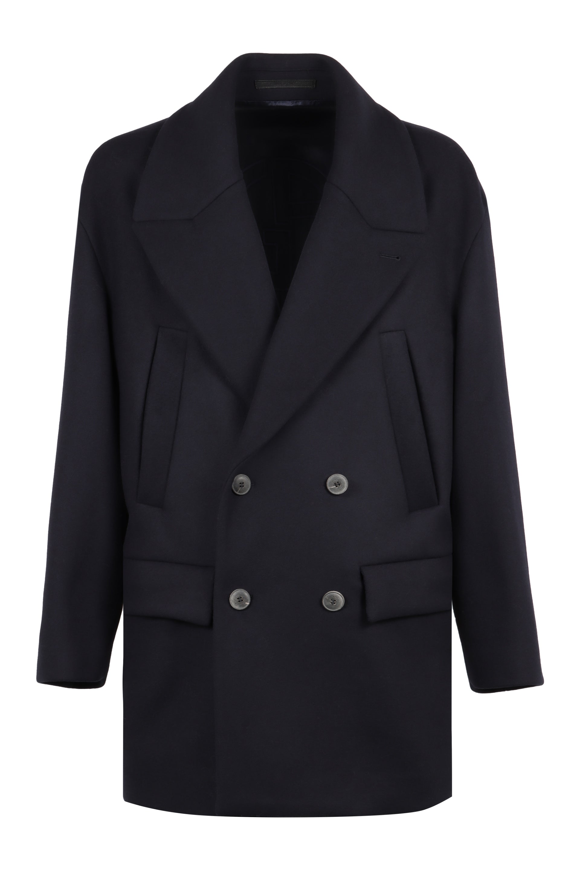 GIORGIO ARMANI Double-Breasted Peacoat for Men
