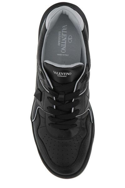 VALENTINO GARAVANI Nappa Leather One Stud Sneakers for Men