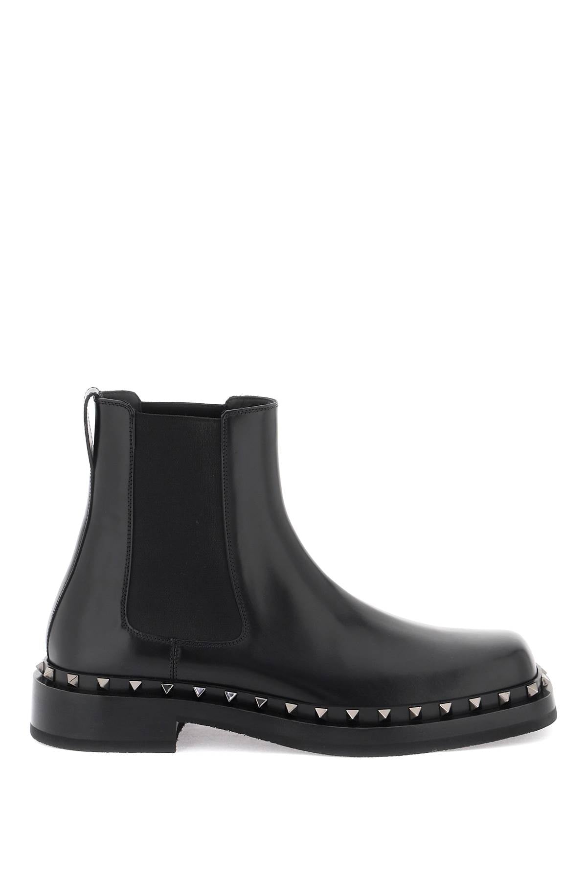 VALENTINO GARAVANI Rockstud M-Way Ankle Boots for Men