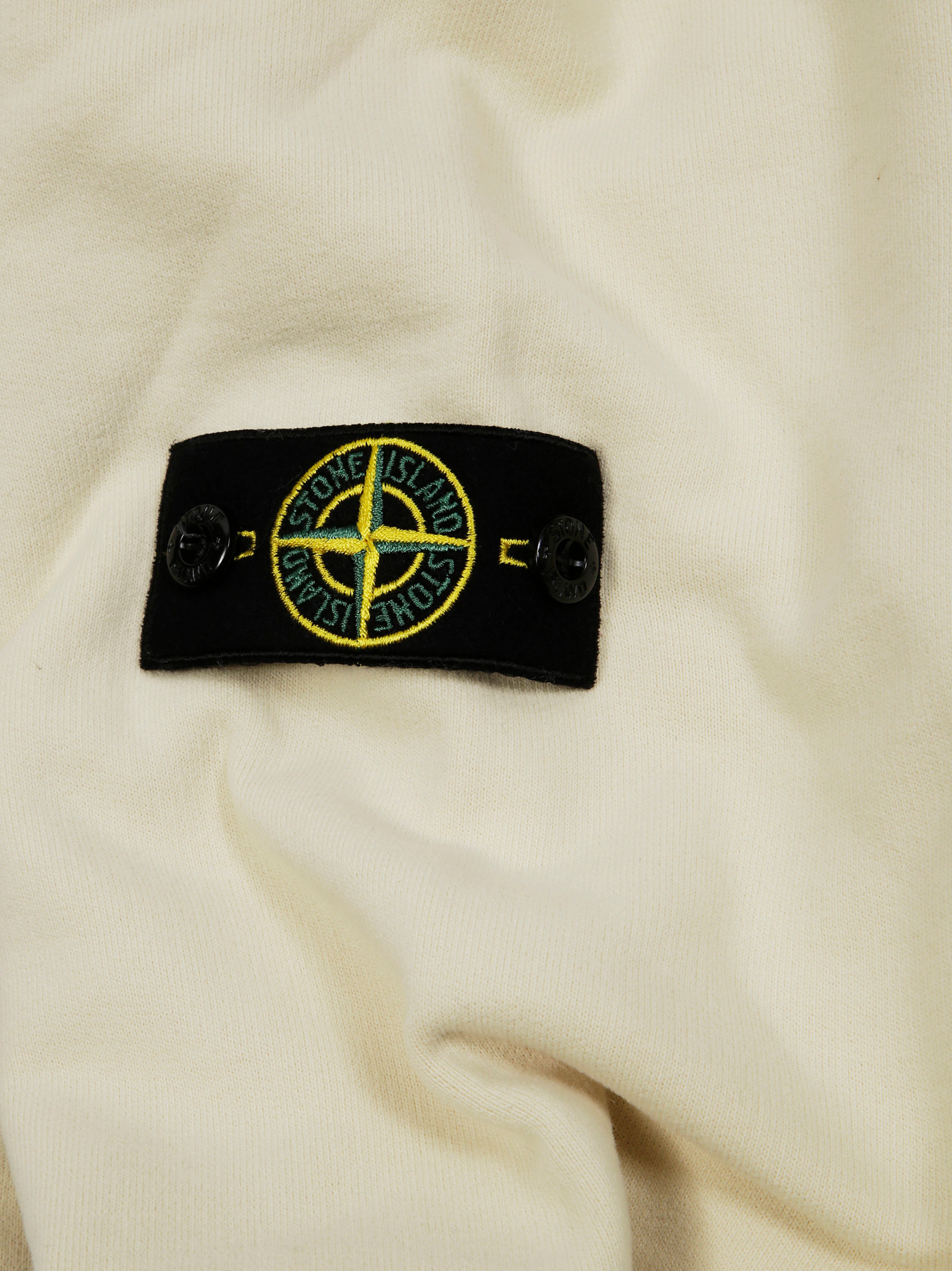 STONE ISLAND Mini Sweatshirt with Pocket Featuring Logo Badge