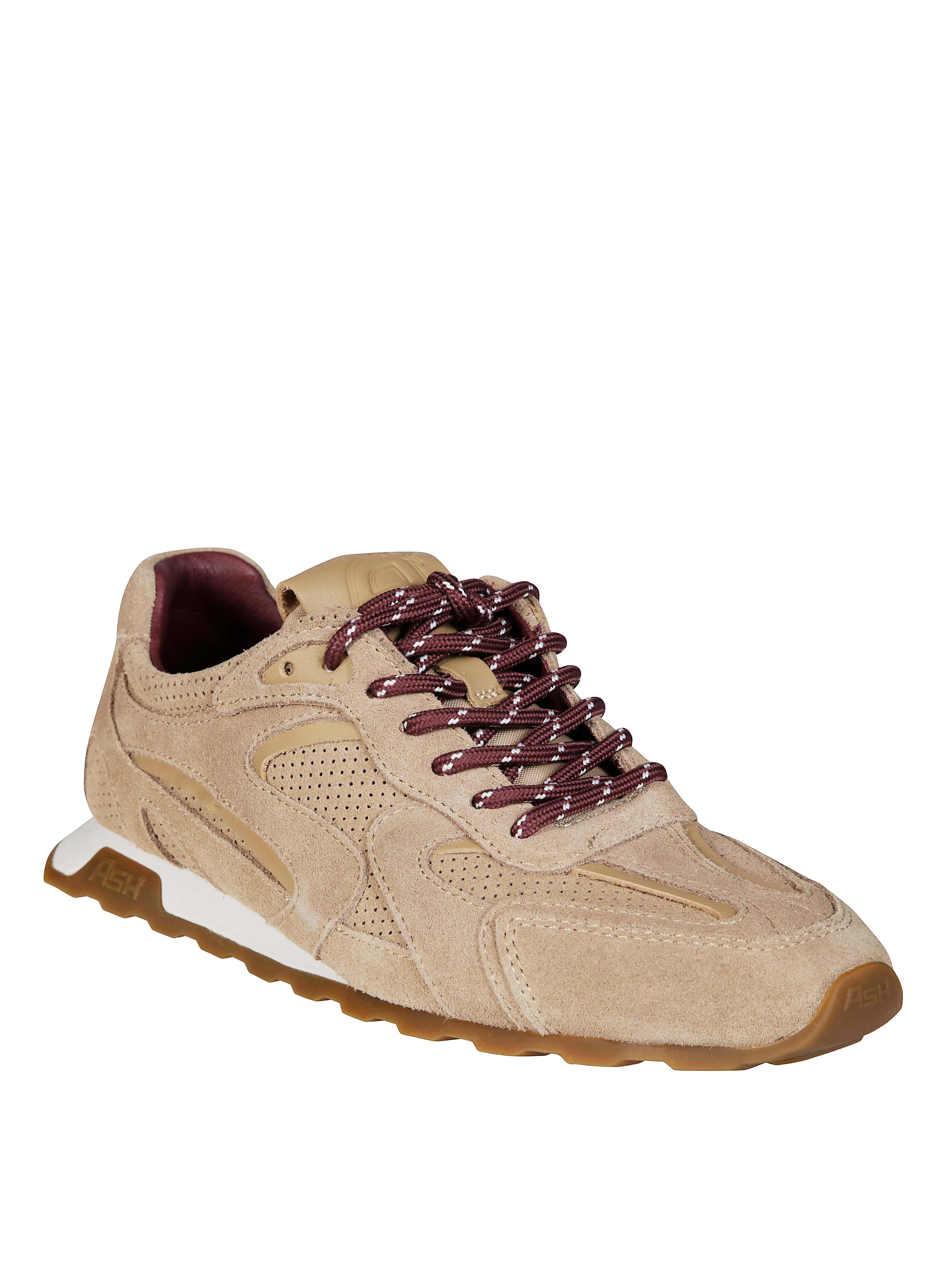 ASH Men's Suede Leopard Sneaker