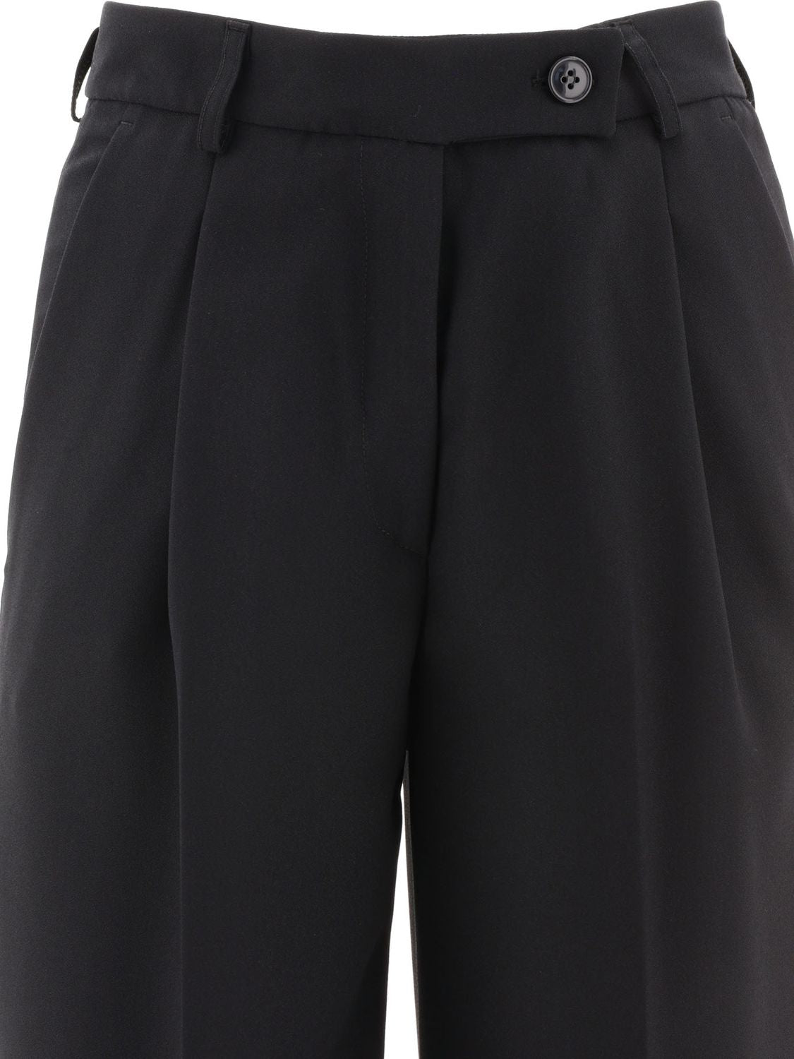 F.IT Tailored Trousers with Pressed Crease for Women