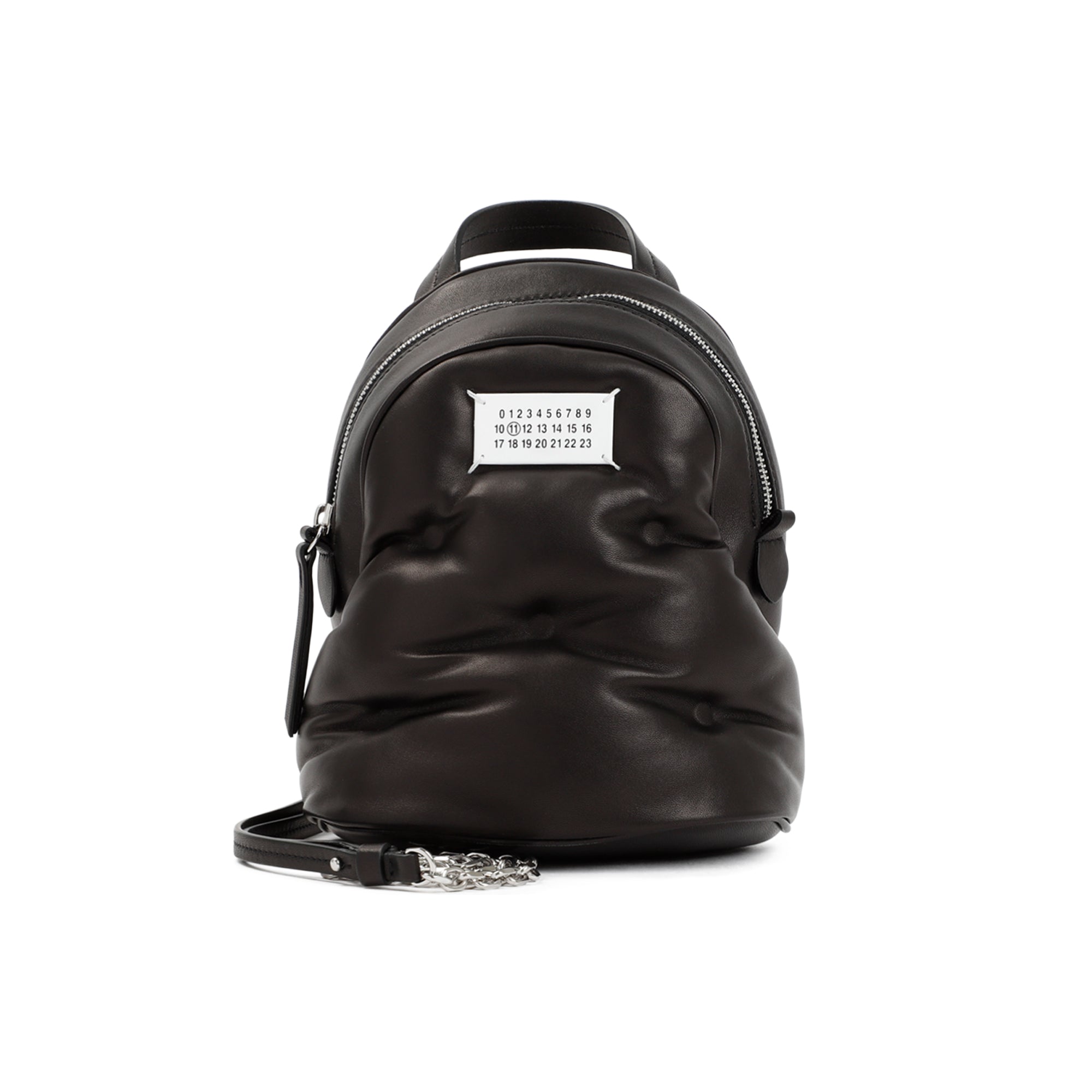 MAISON MARGIELA Leather Glam Slam Mini Backpack 18cm x 23cm x 12cm