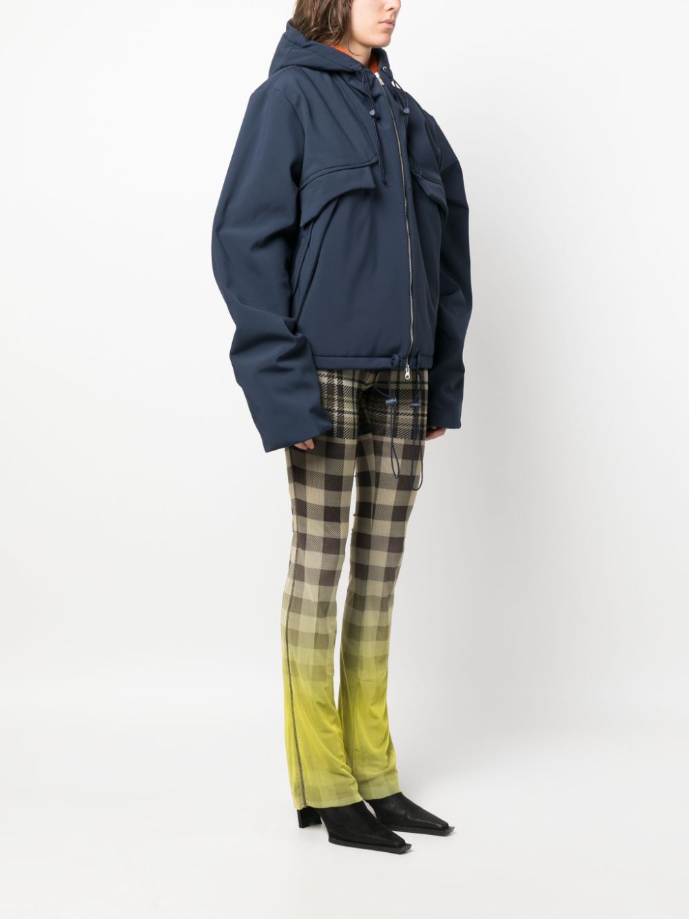 OTTOLINGER Hooded Jacket with Faux-Fur Lining