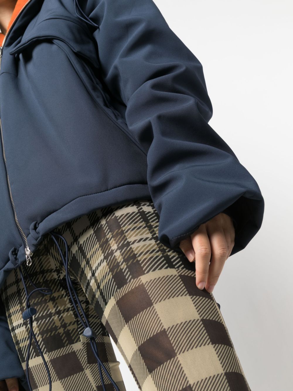 OTTOLINGER Hooded Jacket with Faux-Fur Lining