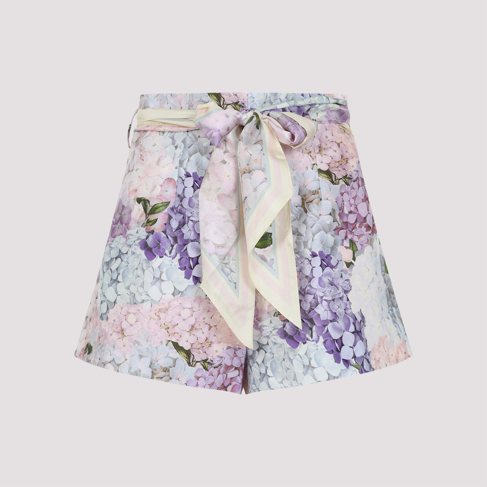 ZIMMERMANN Printed Silk Mini Shorts for Women