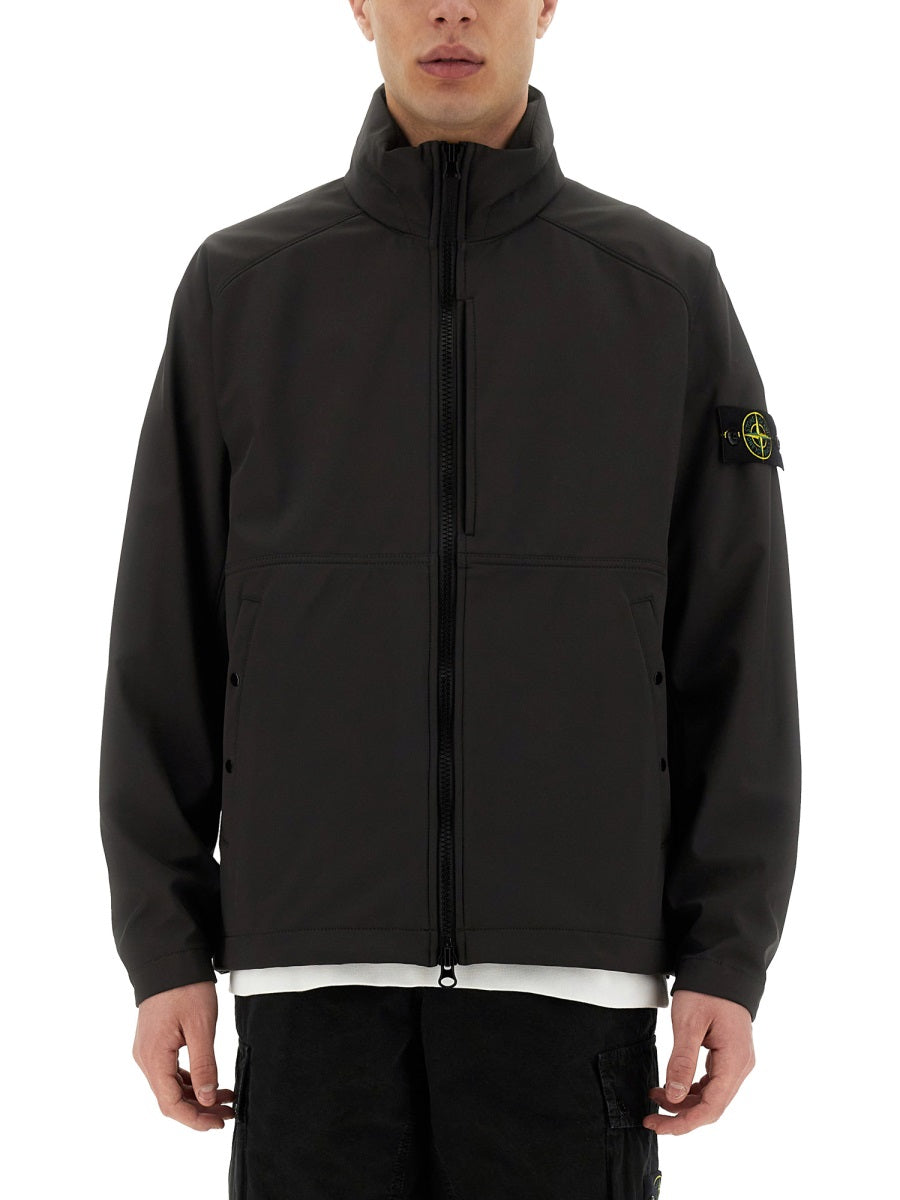STONE ISLAND Dripproof and Windproof Jacket - Regular Fit (L)
