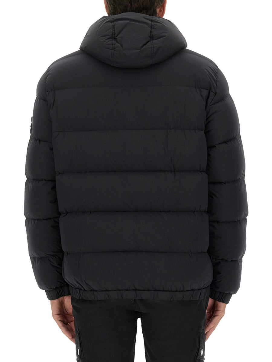 STONE ISLAND Padded Down Jacket with Hood - Size L