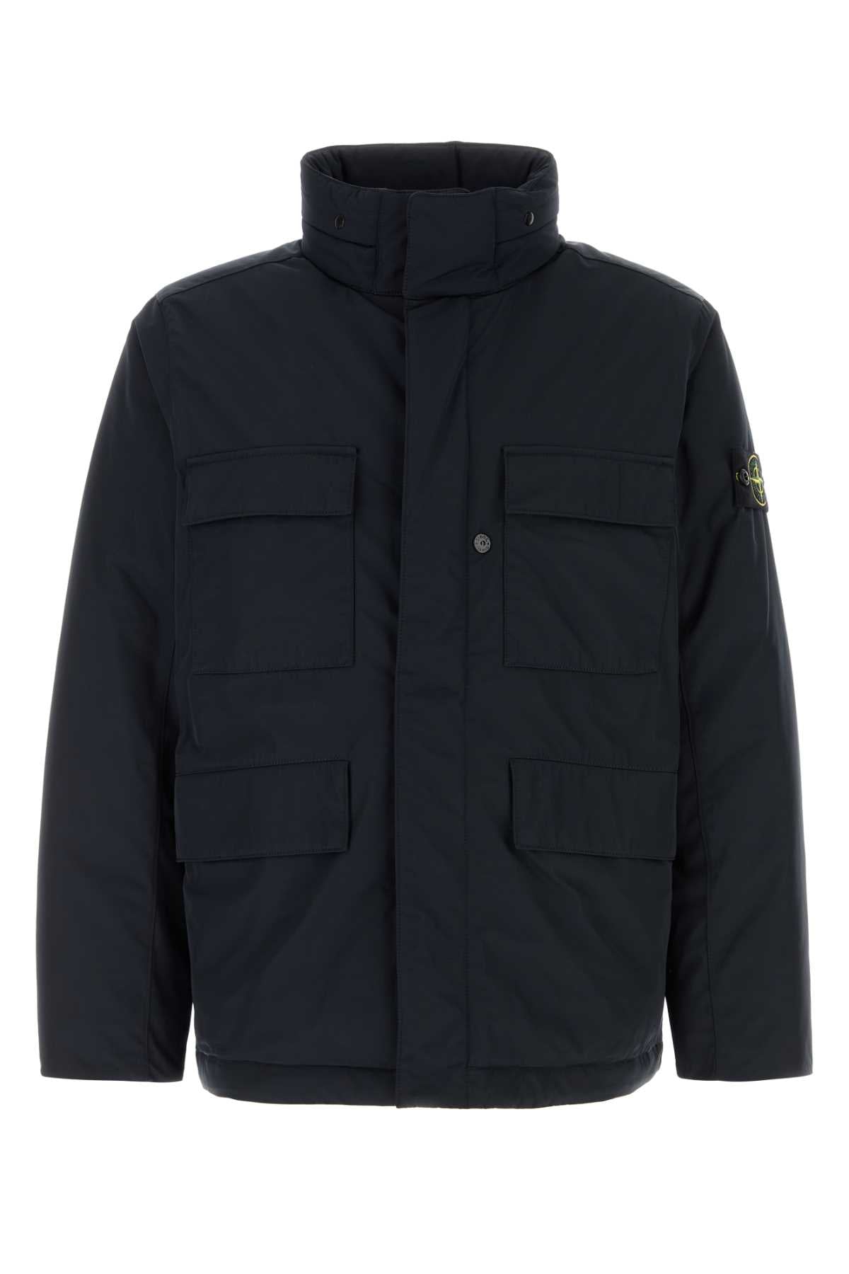 STONE ISLAND Midnight Polyester Padded Field Jacket for Men