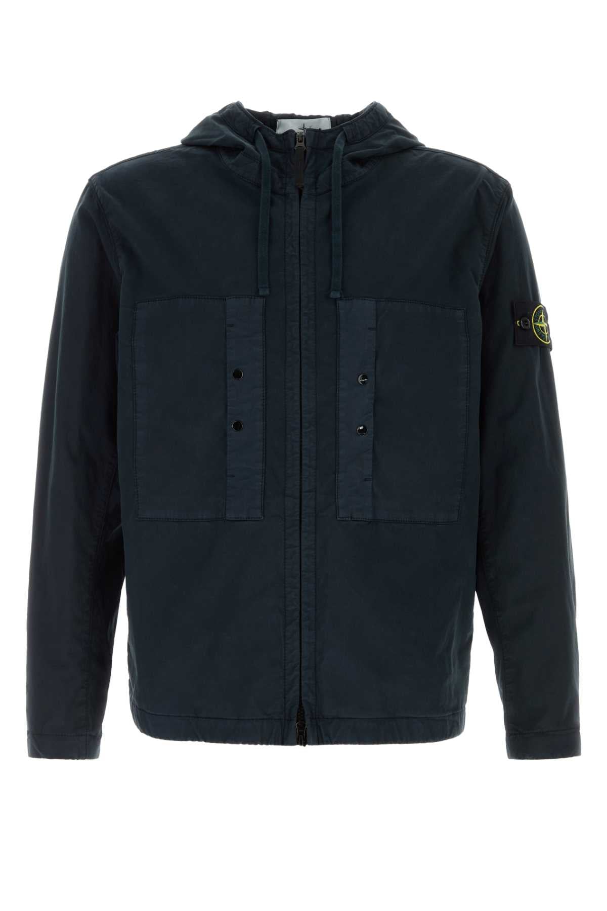 STONE ISLAND Stretch Cotton Jacket for Men - SS25
