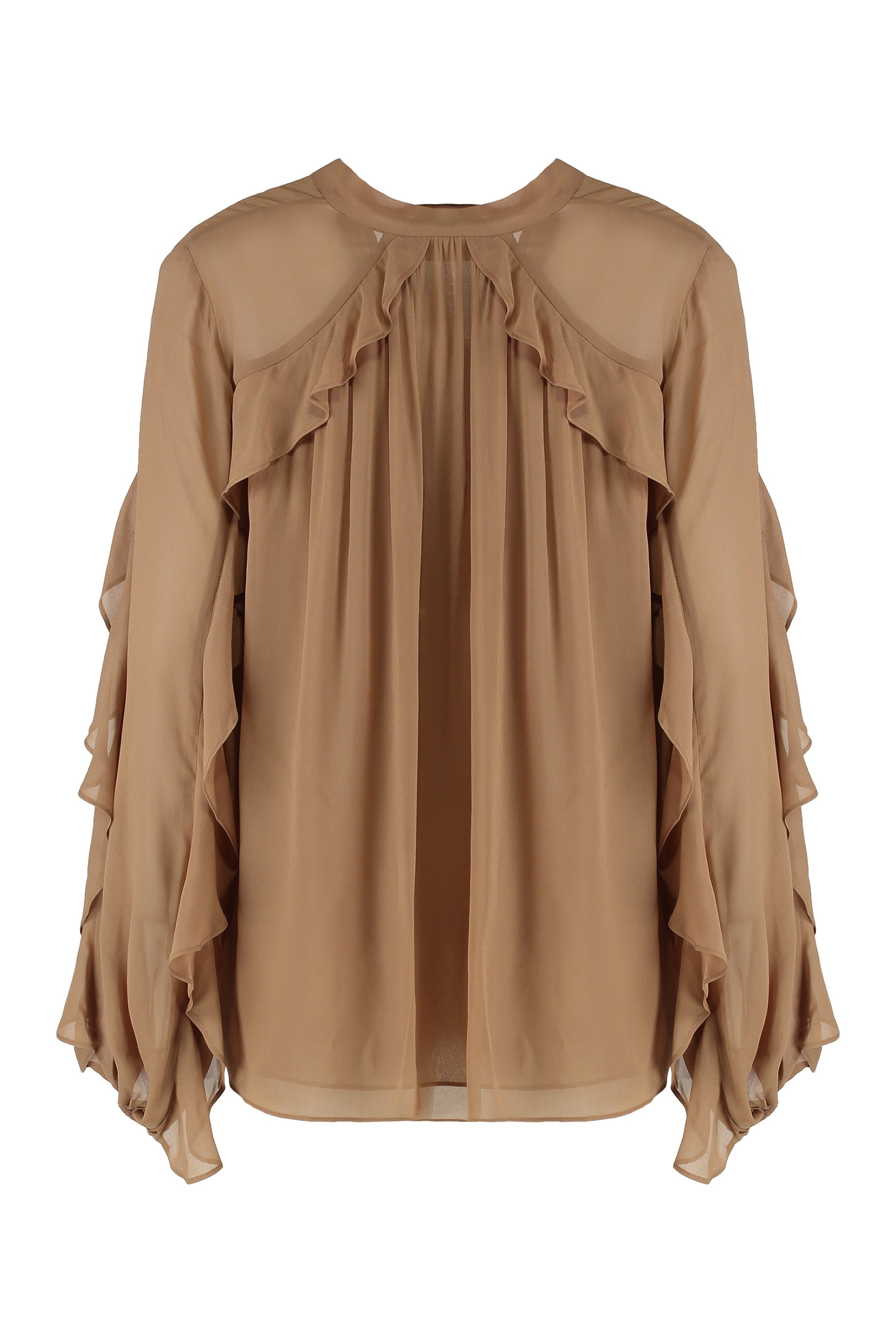 ZIMMERMANN Women's Mini Creased Pleated Blouse