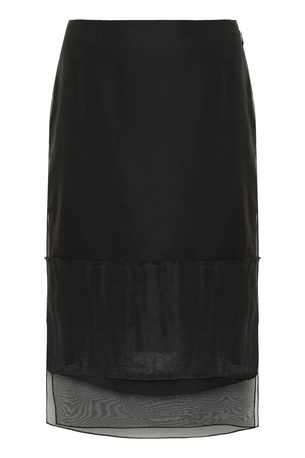 KHAITE Silk Tulle Layer Skirt - Size XS/XXL