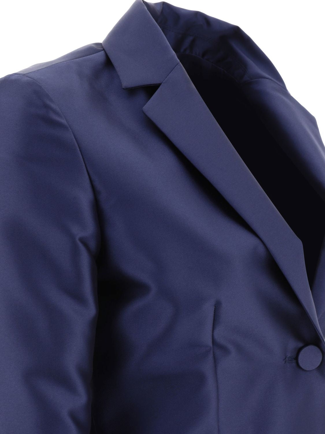 F.IT Satin Single-Breasted Blazer for Women