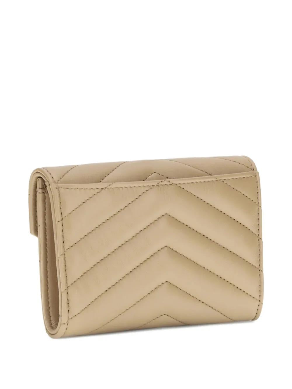 SAINT LAURENT Mini Lambskin Wallet