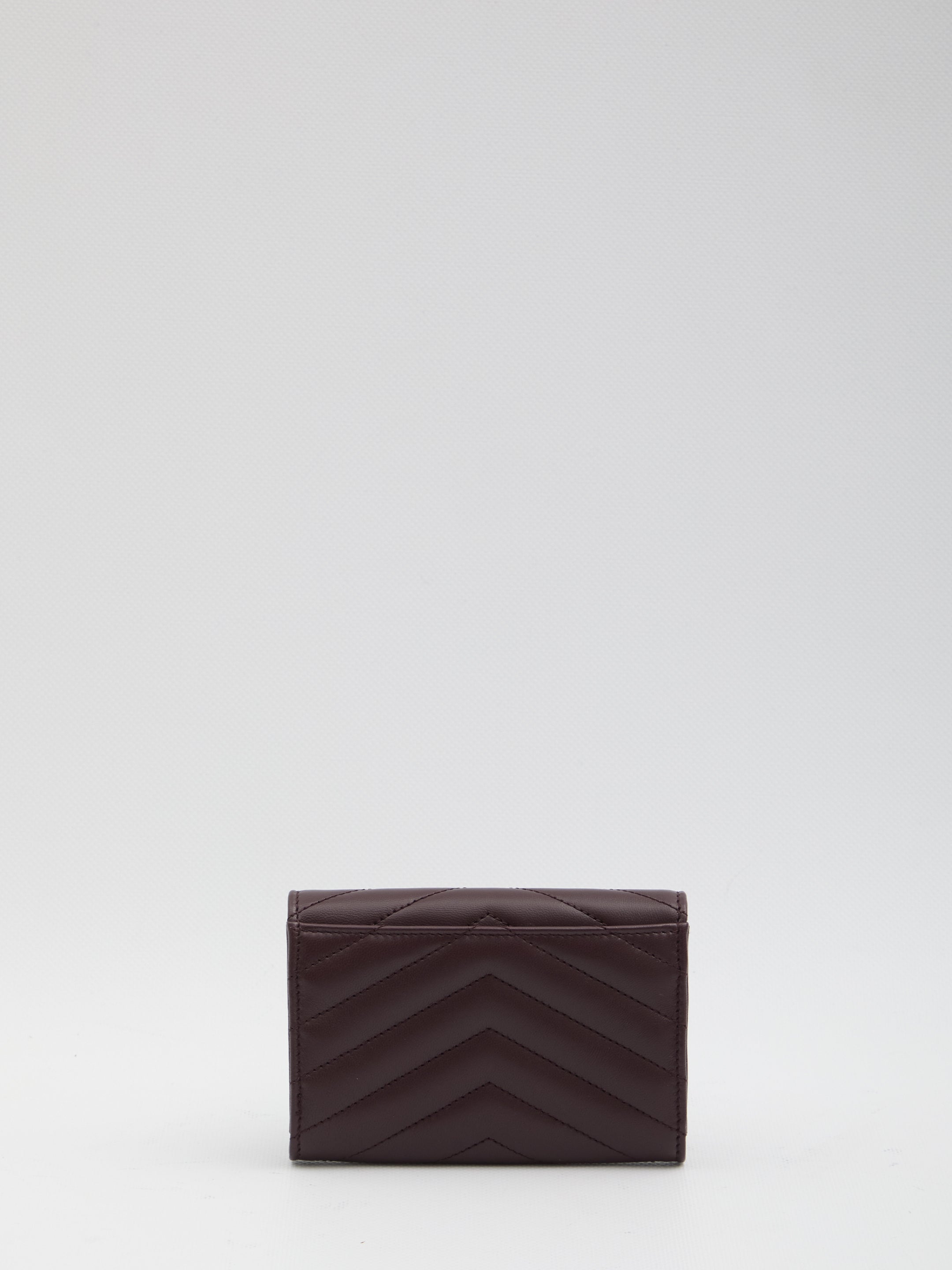 SAINT LAURENT Mini Lambskin Wallet for Women