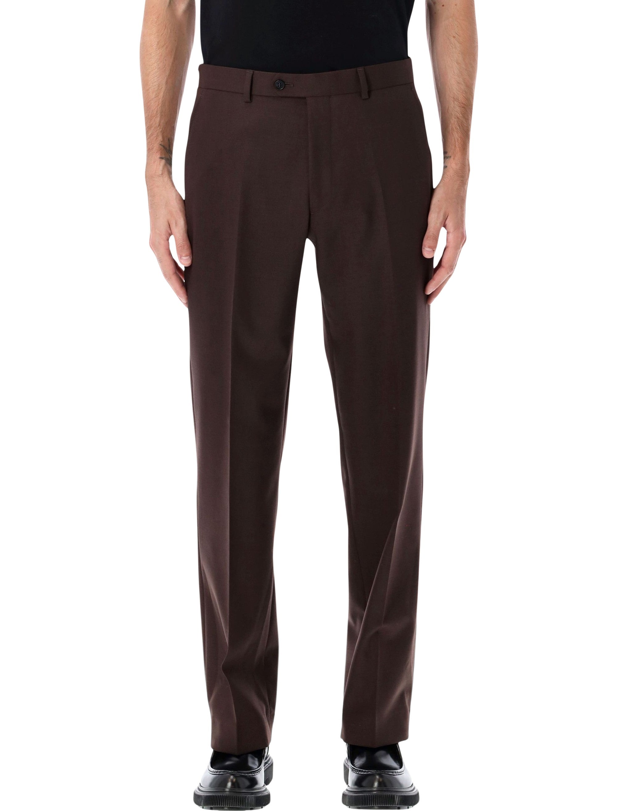 SUNFLOWER Tailored Wool Twill Trousers - Size 48