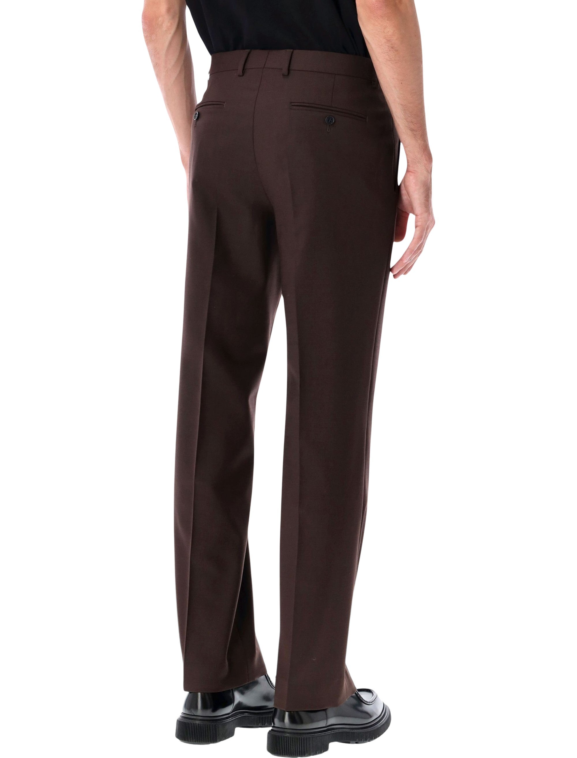 SUNFLOWER Tailored Wool Twill Trousers - Size 48