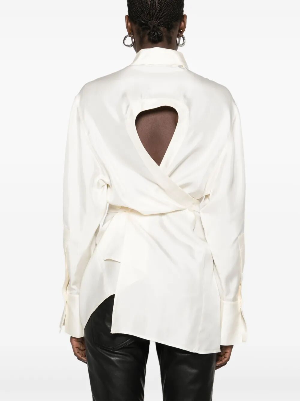 RÓHE Deconstructed Silk Shirt for Women