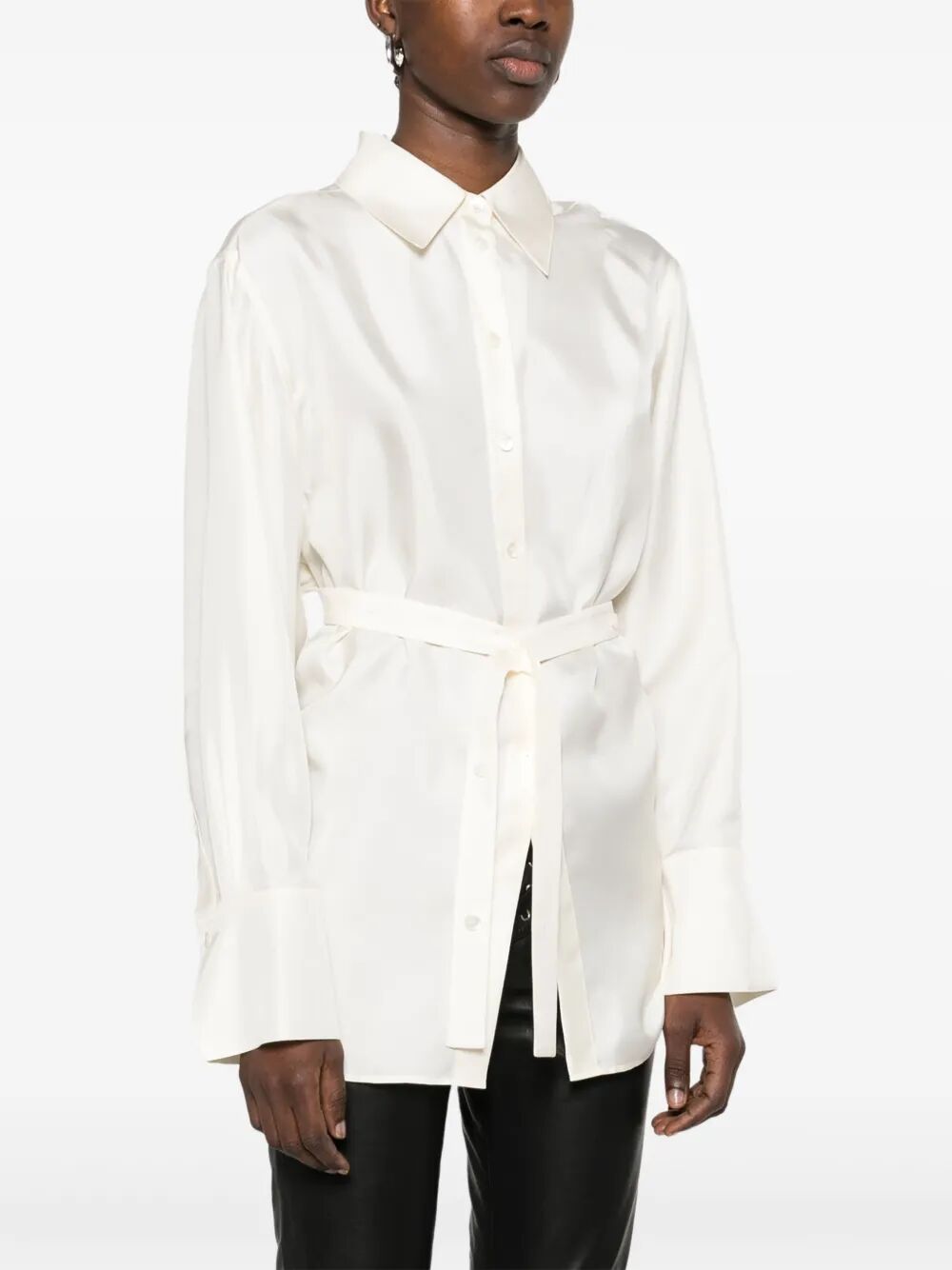 RÓHE Deconstructed Silk Shirt for Women