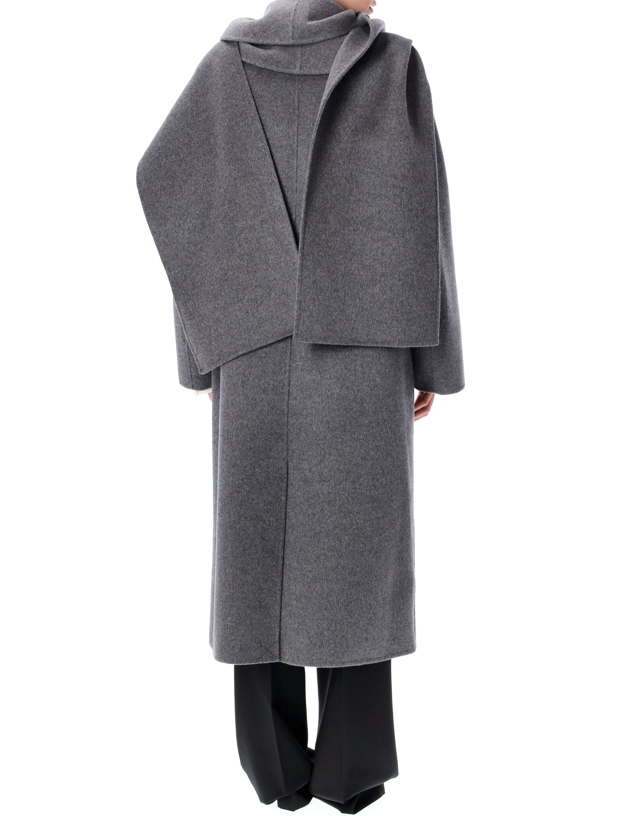 RÓHE Signature Double-Faced Scarf Jacket Size 34