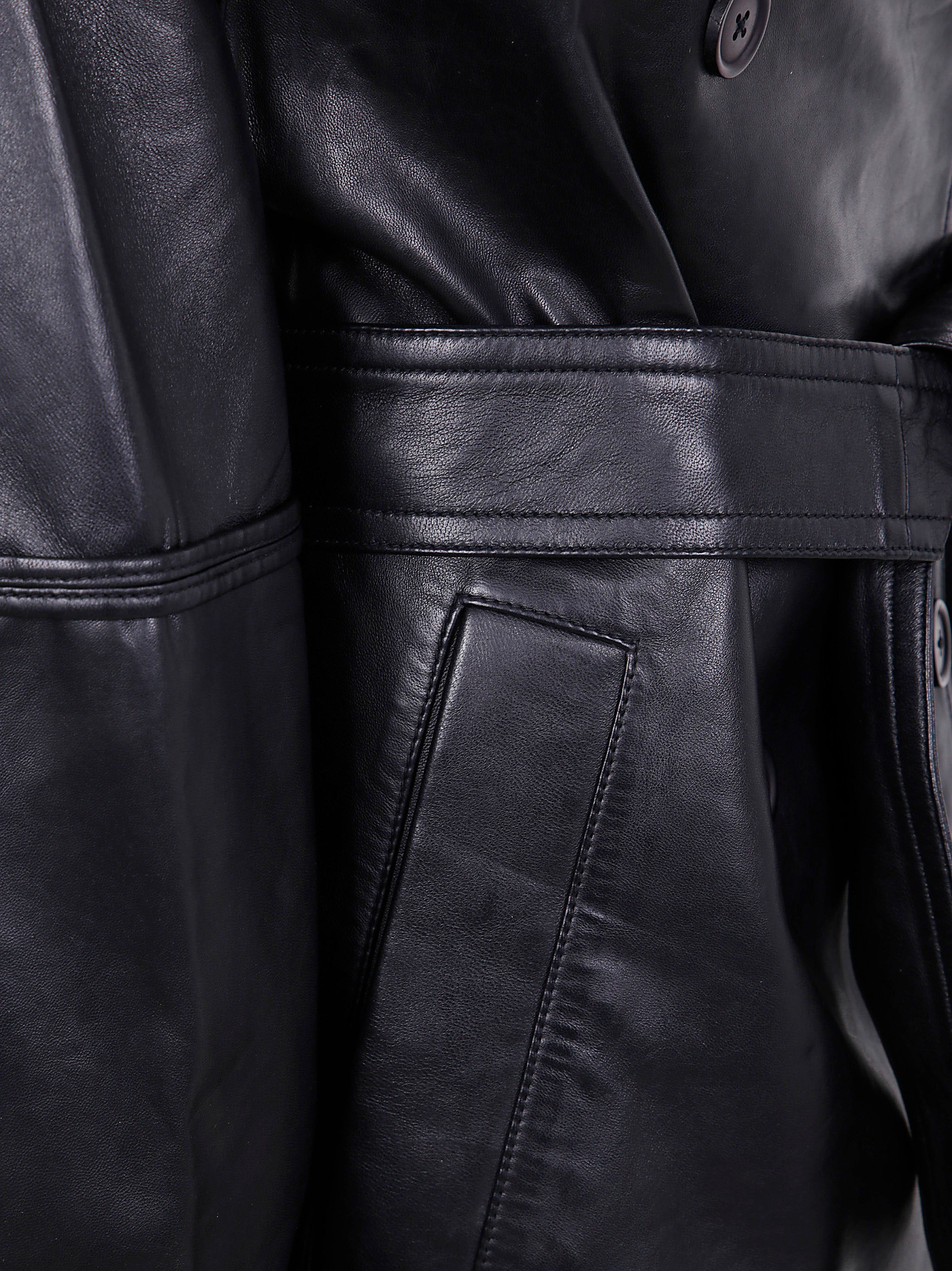 RÓHE Sculptural Leather Jacket