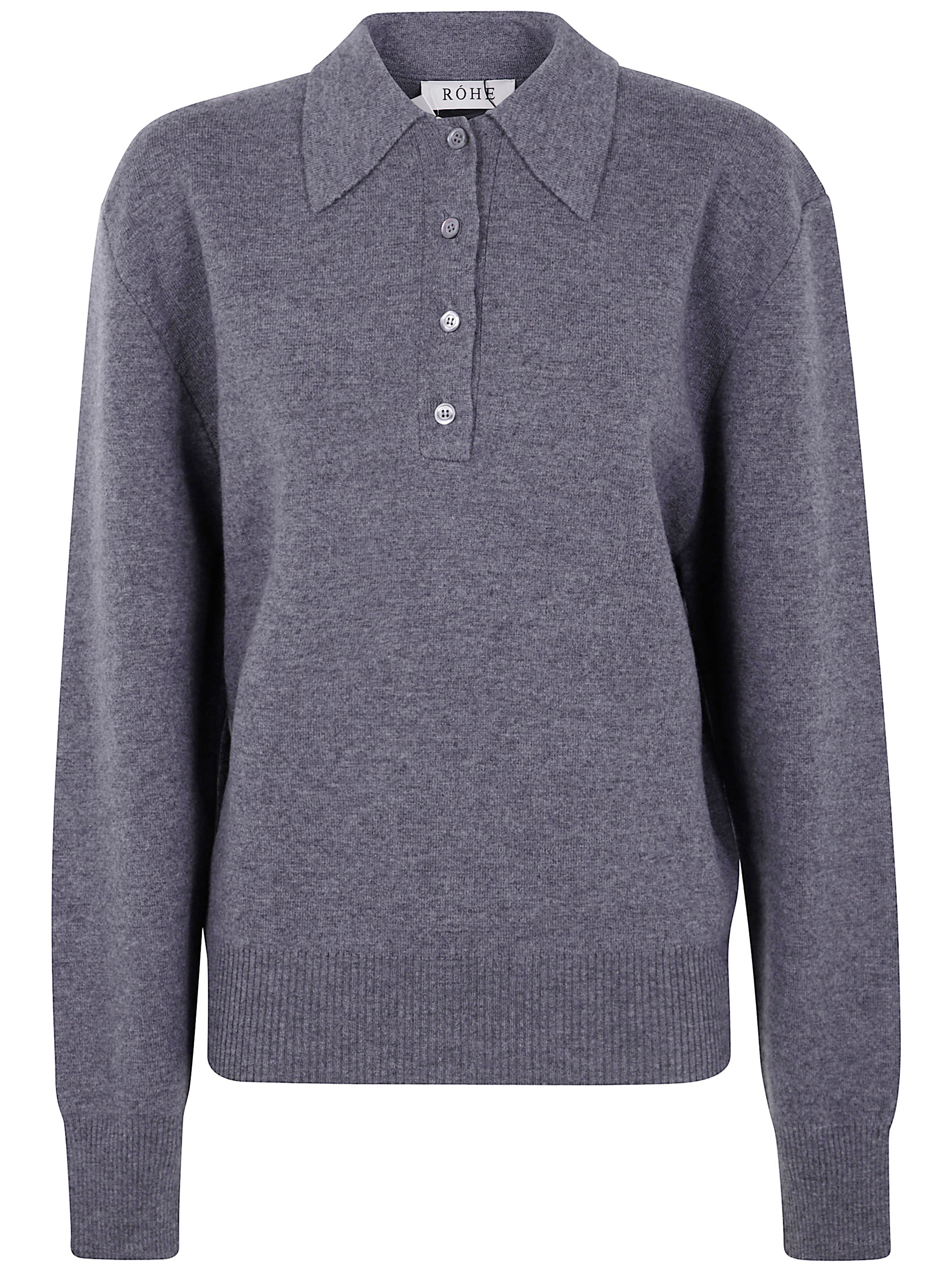 RÓHE Compact Knit Polo - Women's FW25