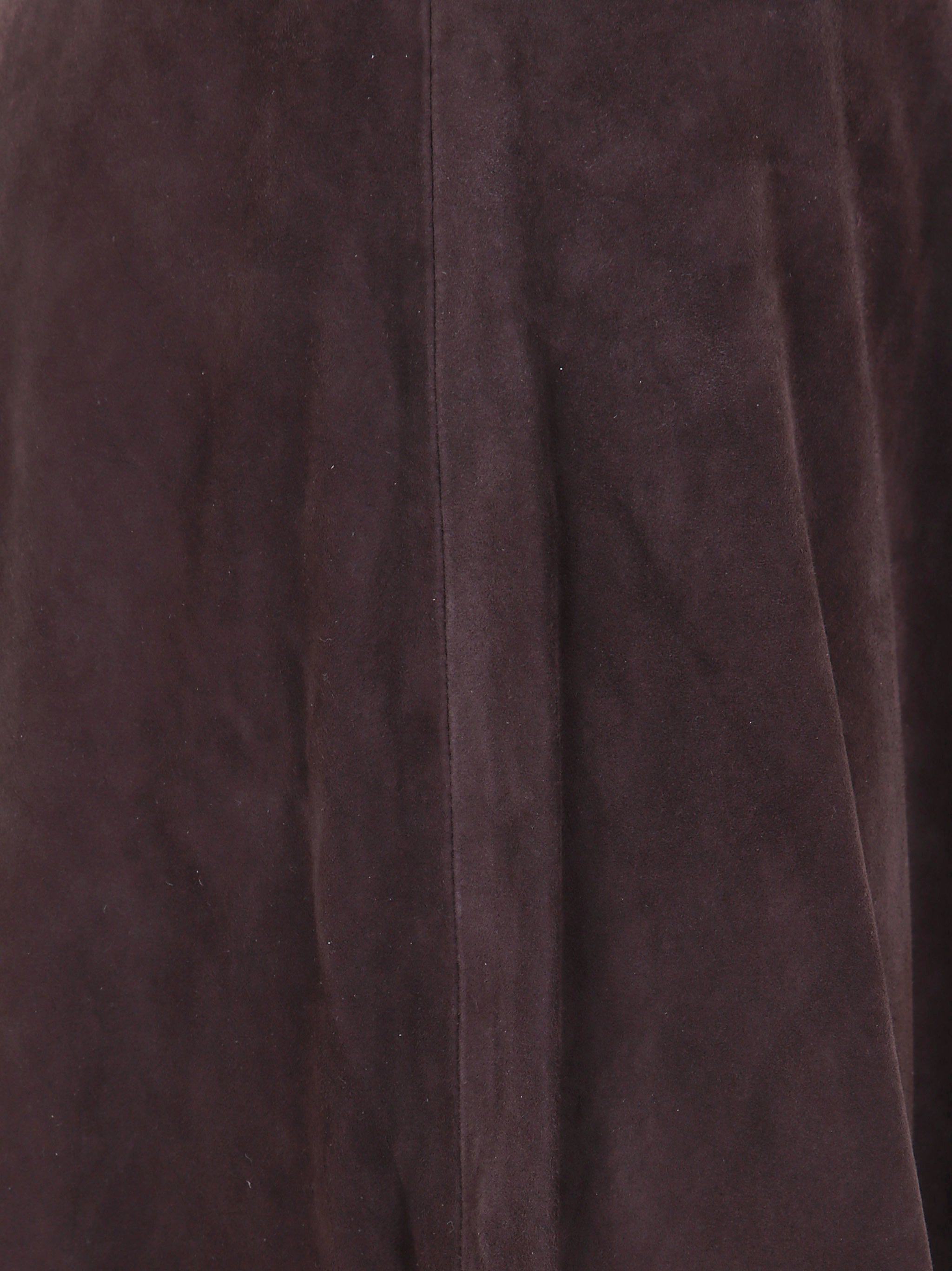 RÓHE A-Line Suede Skirt - FW25 Collection