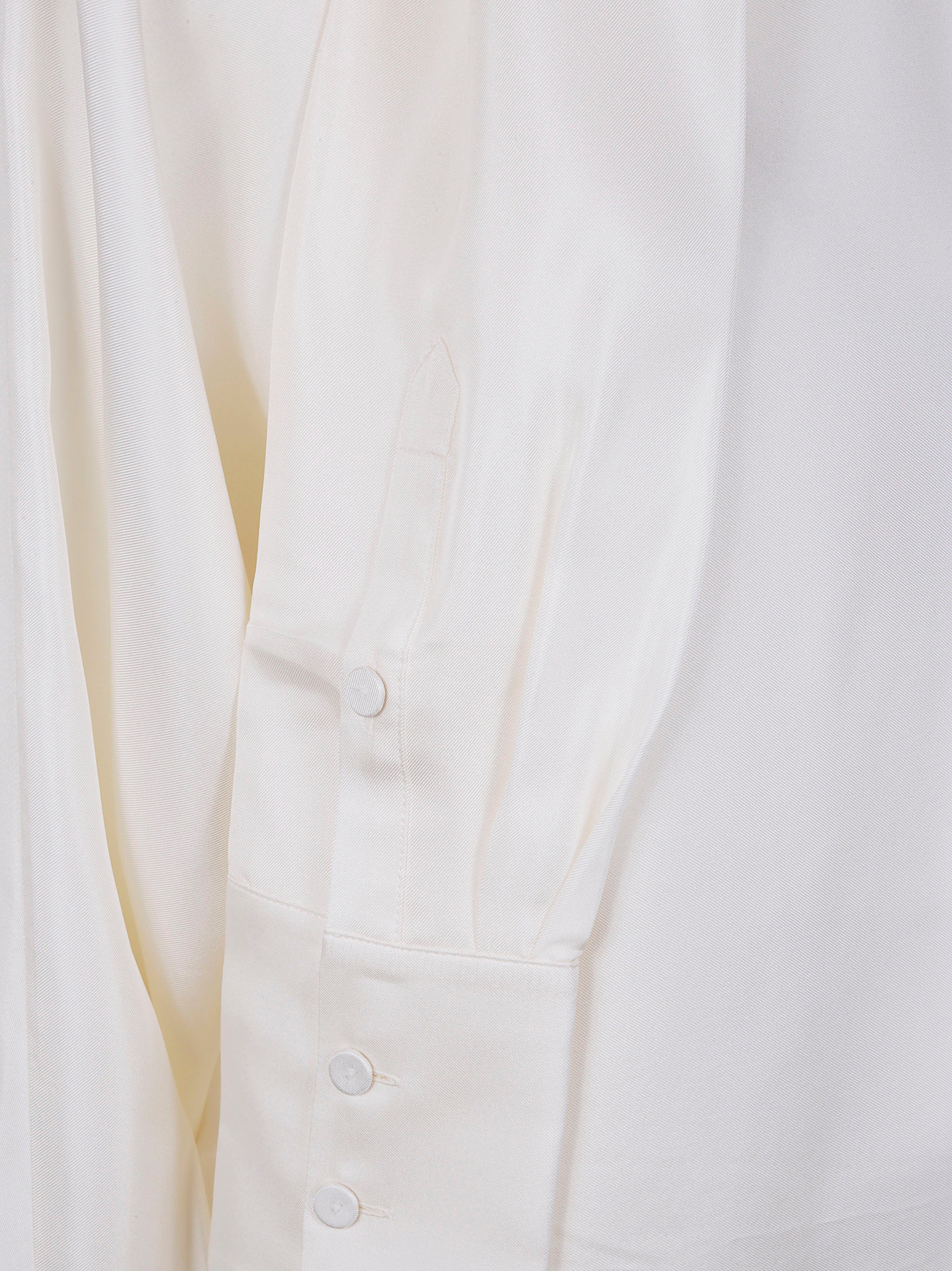 RÓHE Silk Top with Foulard Style for Women - FW25
