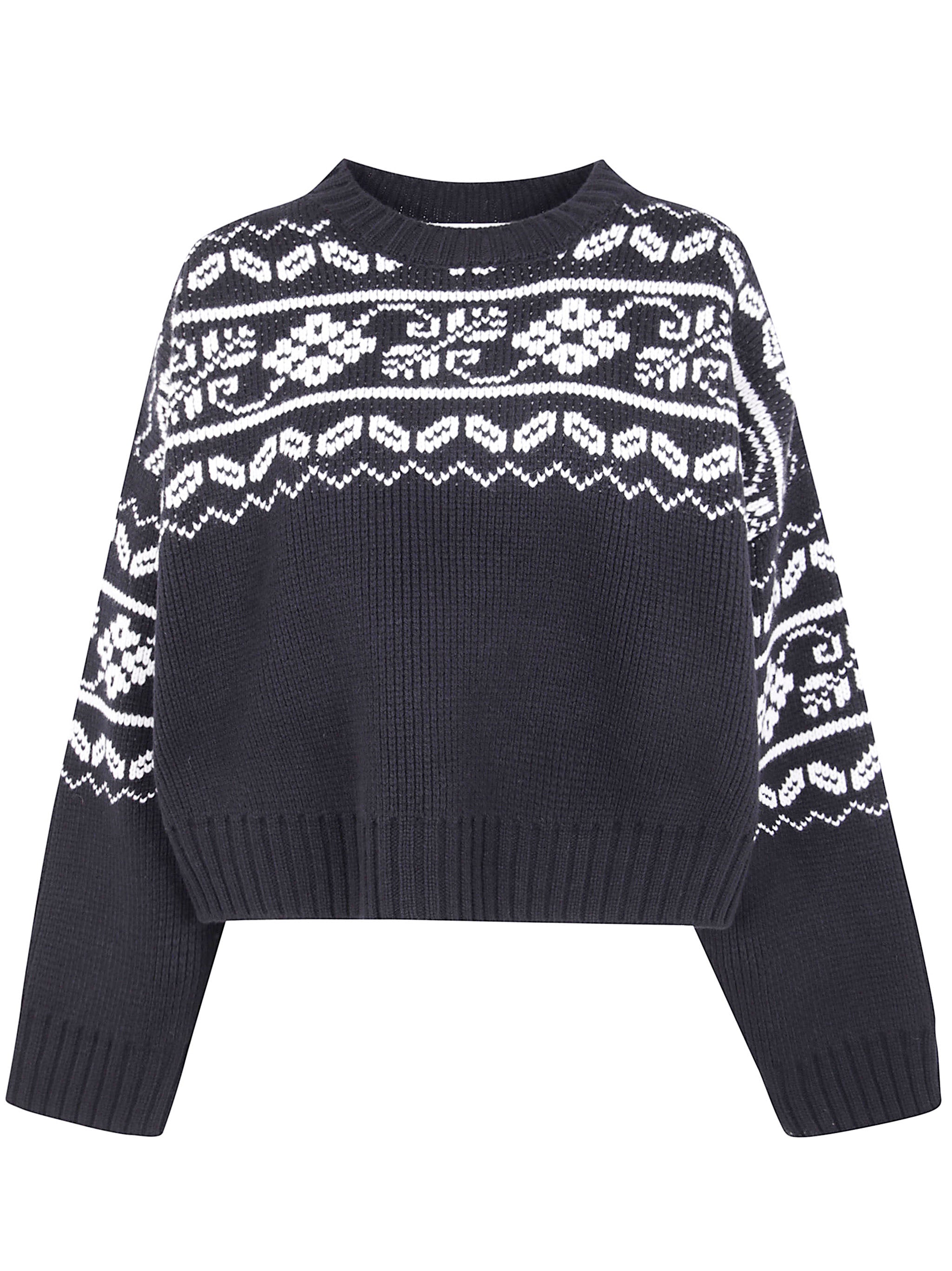 RÓHE Fair-Isle Knit Jumper for Women - Fall/Winter 2025