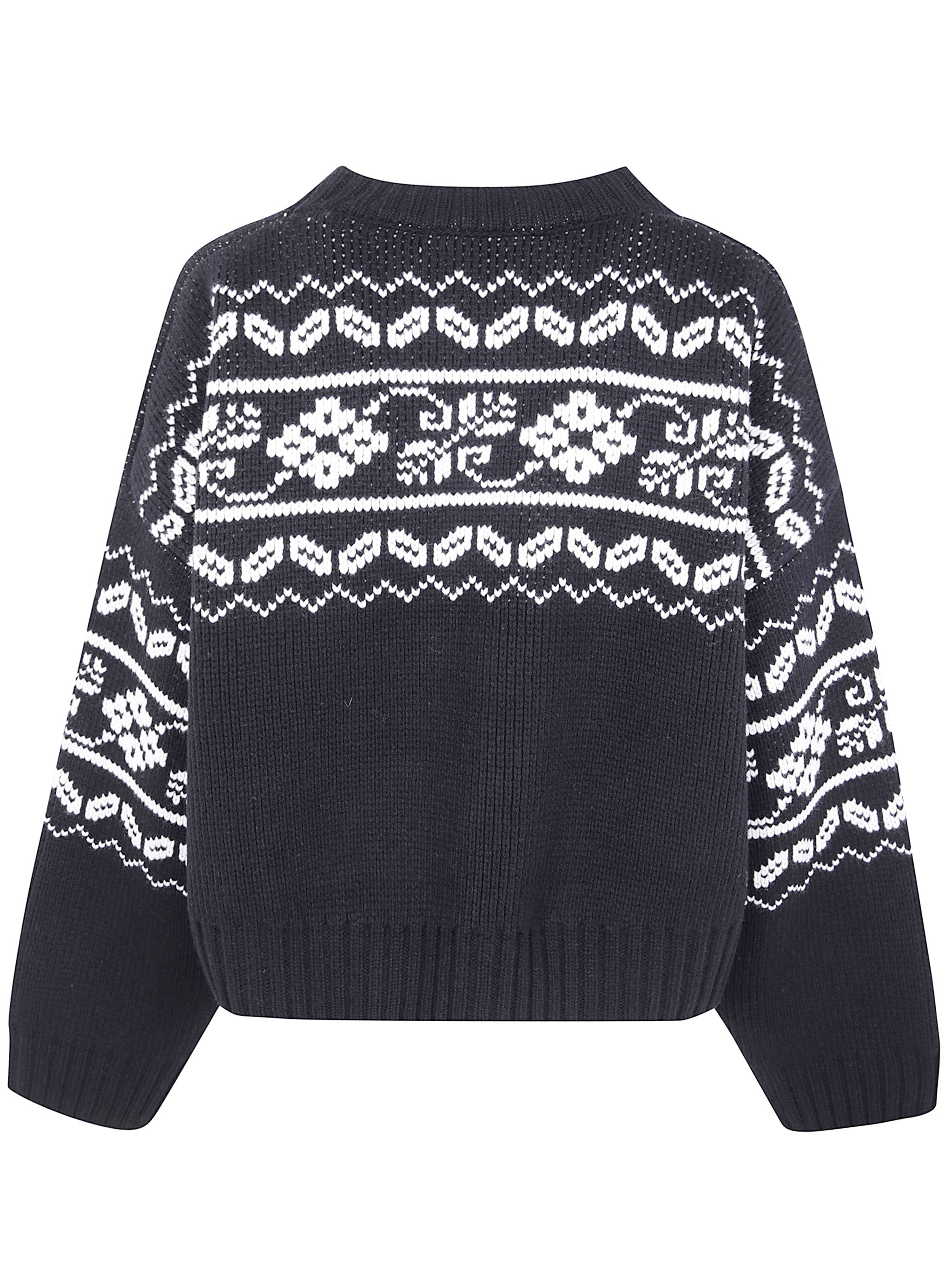 RÓHE Fair-Isle Knit Jumper for Women - Fall/Winter 2025