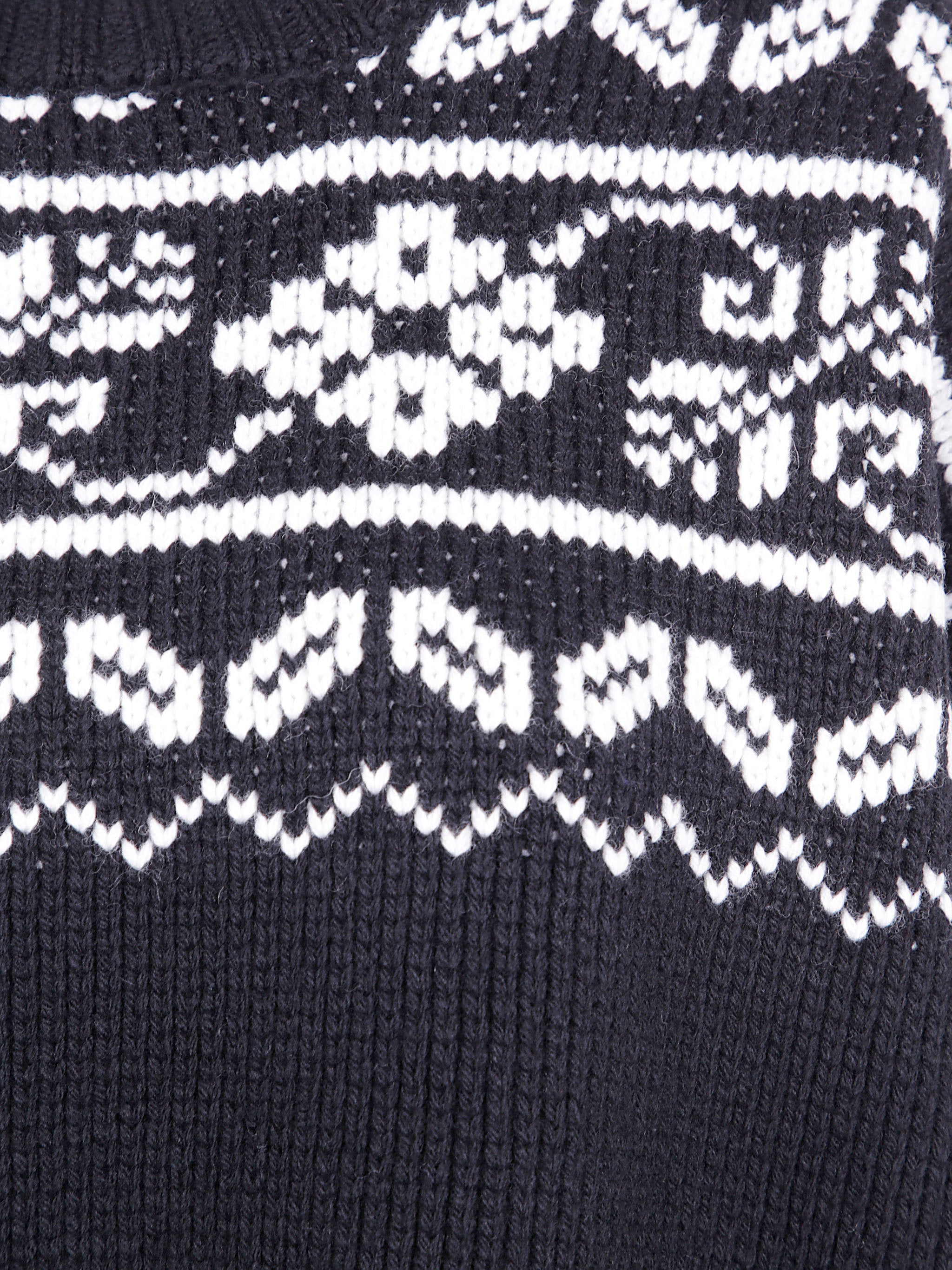 RÓHE Fair-Isle Knit Jumper for Women - Fall/Winter 2025
