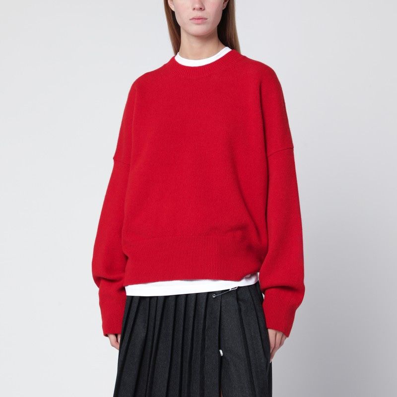 RÓHE Wool Blend Sweater with Long Sleeves and Relaxed Fit