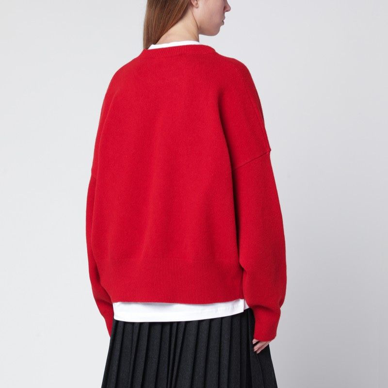 RÓHE Wool Blend Sweater with Long Sleeves and Relaxed Fit