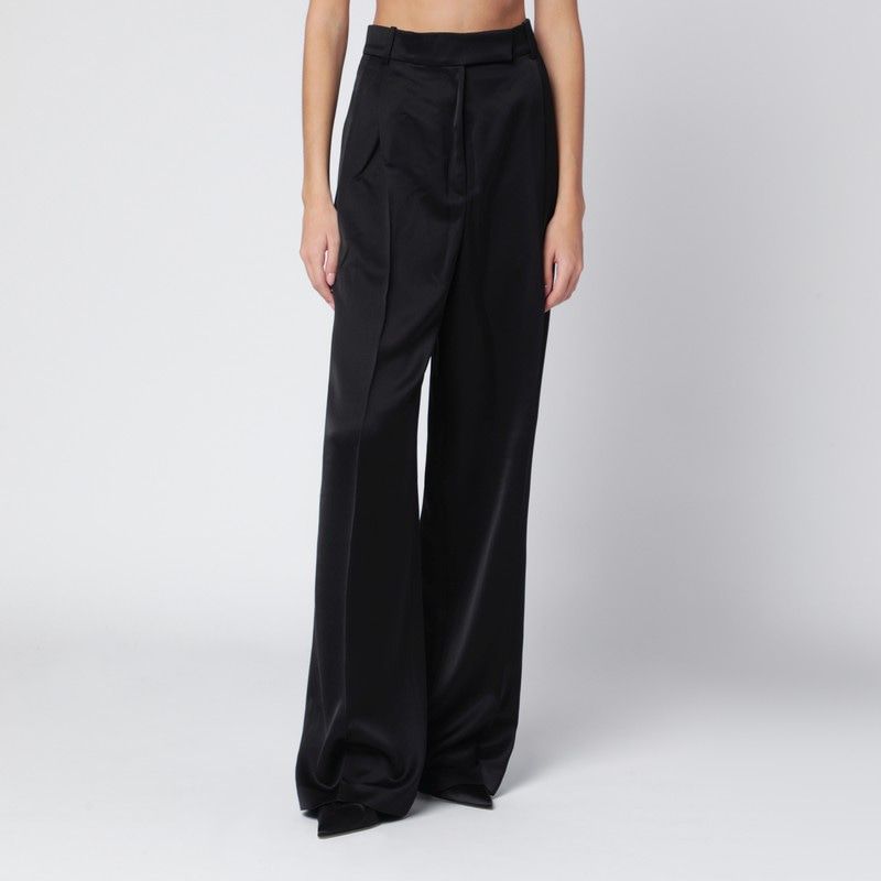 RÓHE High-Waisted Satin Trousers