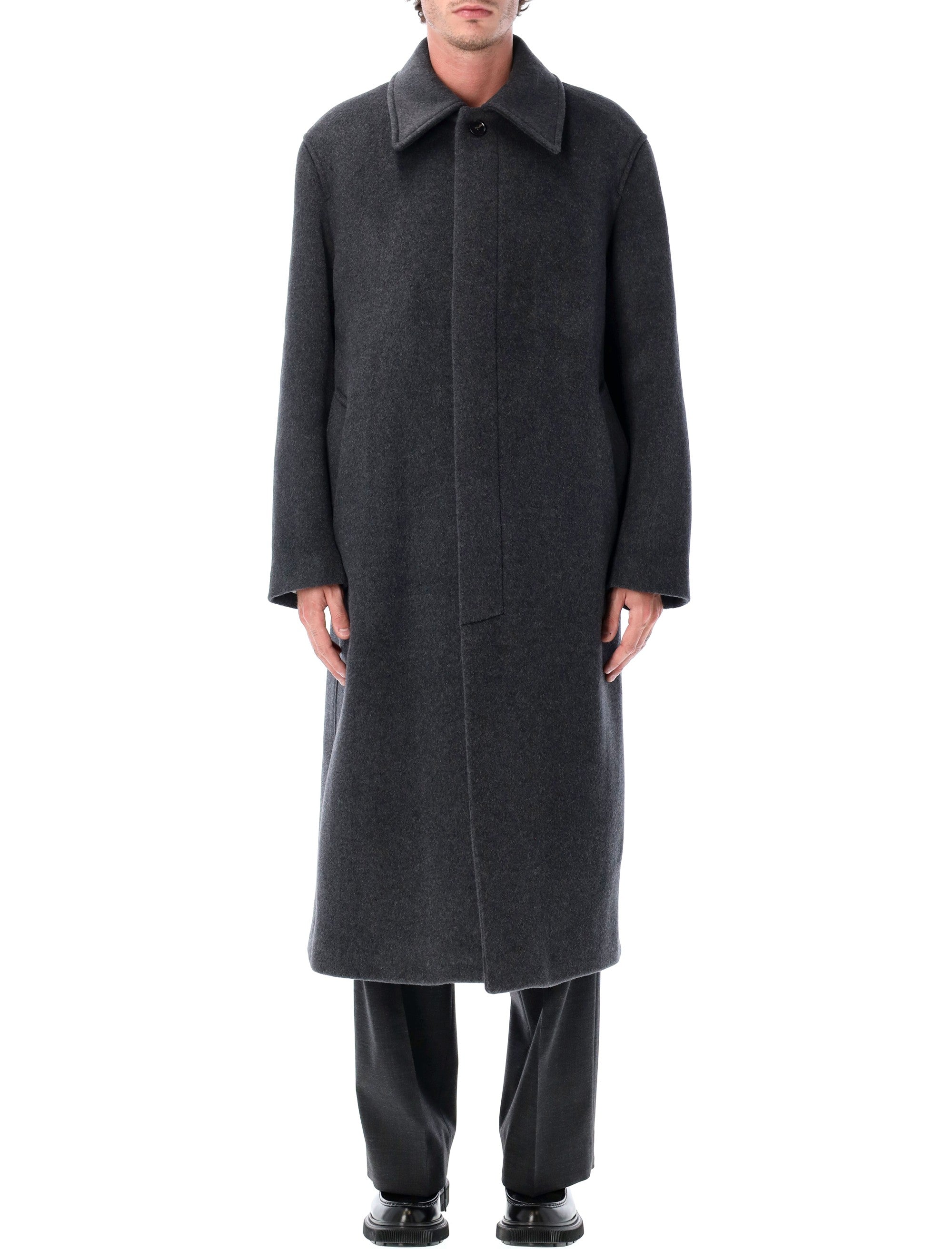SUNFLOWER Italian Wool Long Jacket - Size 50