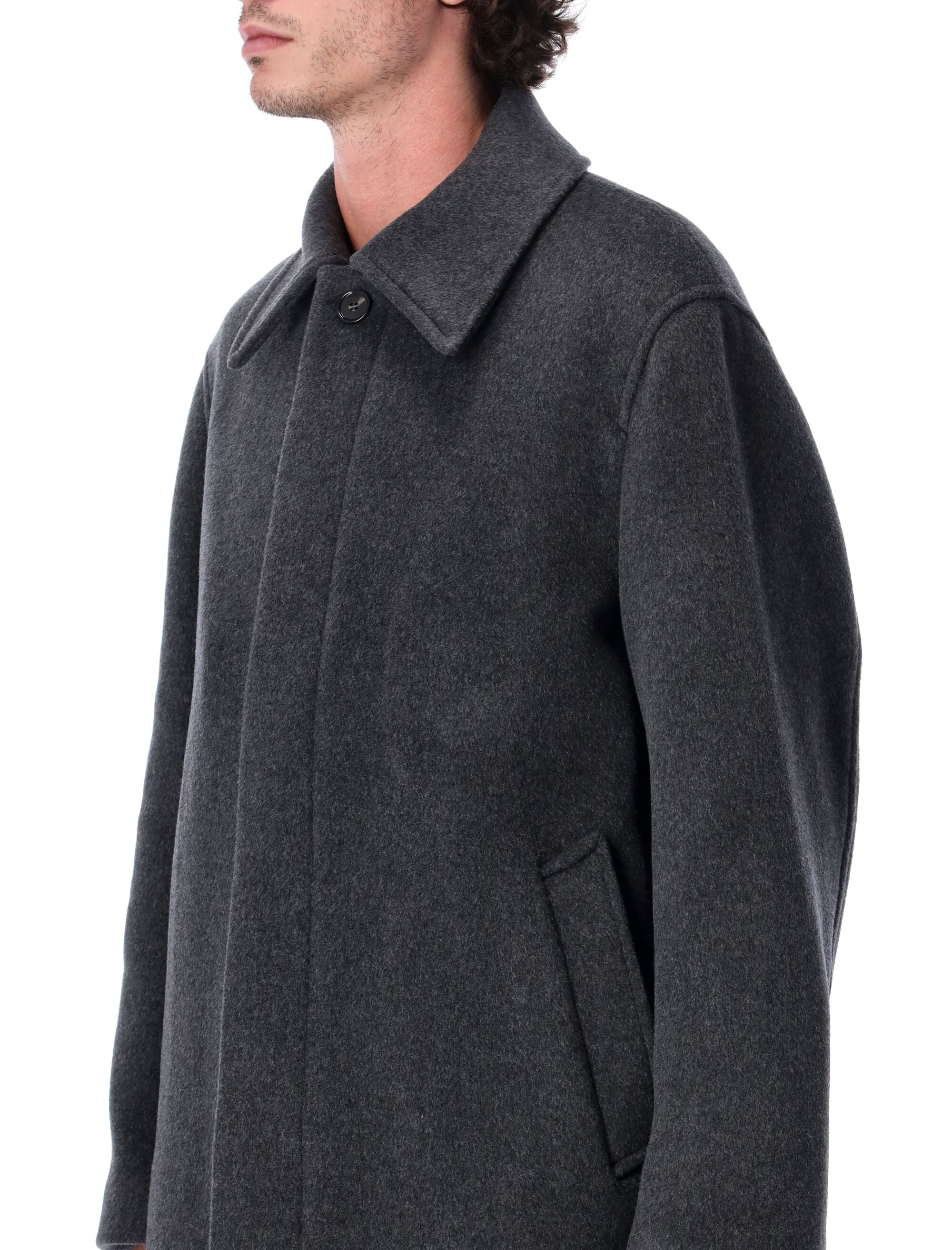 SUNFLOWER Italian Wool Long Jacket - Size 50