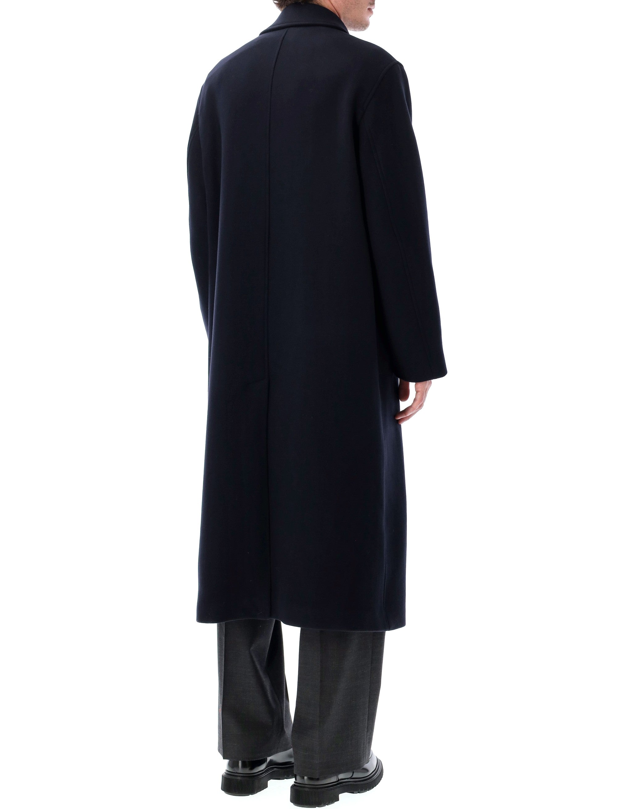 SUNFLOWER Italian Wool Long Jacket - Size 50