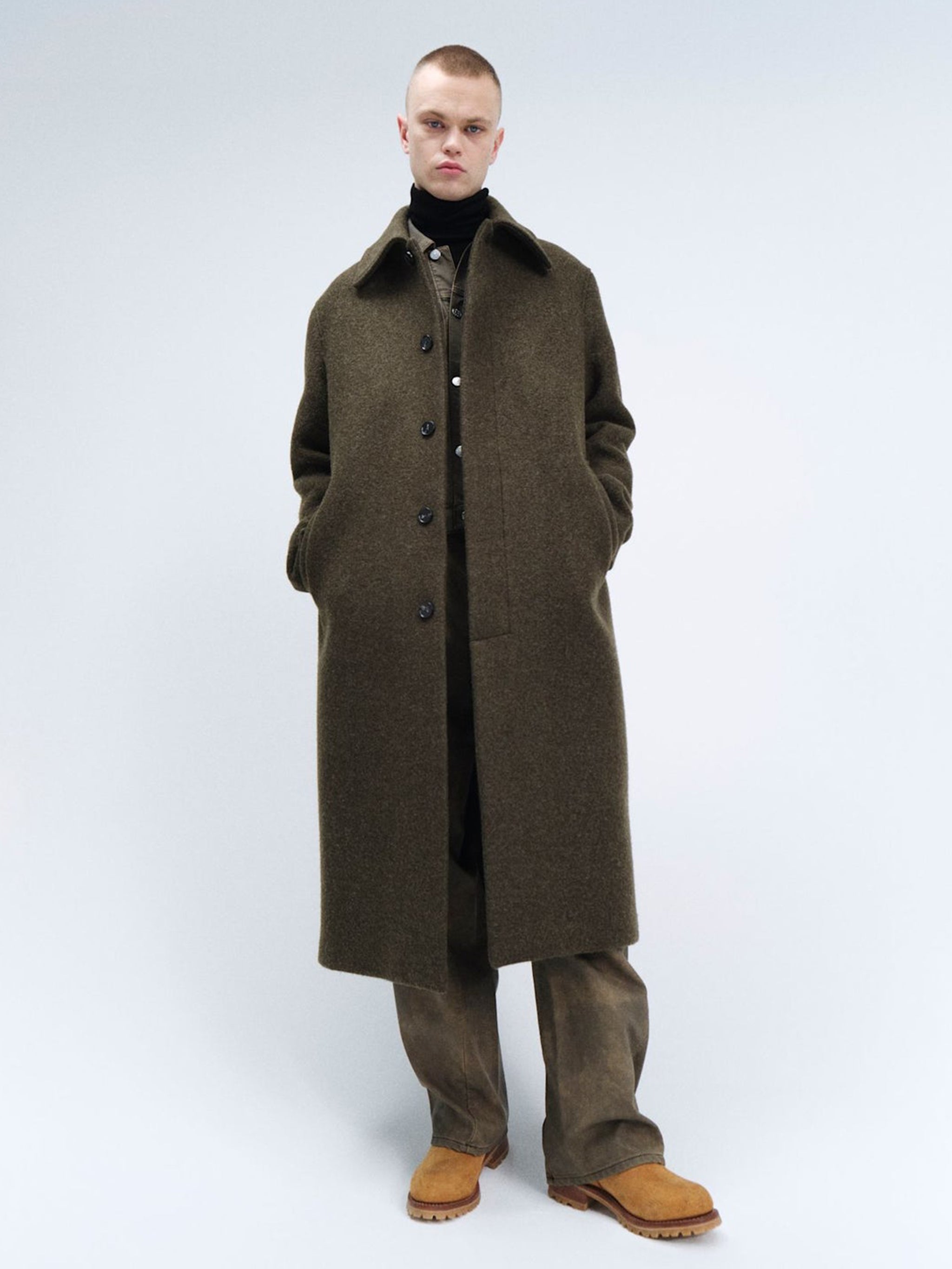 SUNFLOWER Men's Winter Wool Jacket