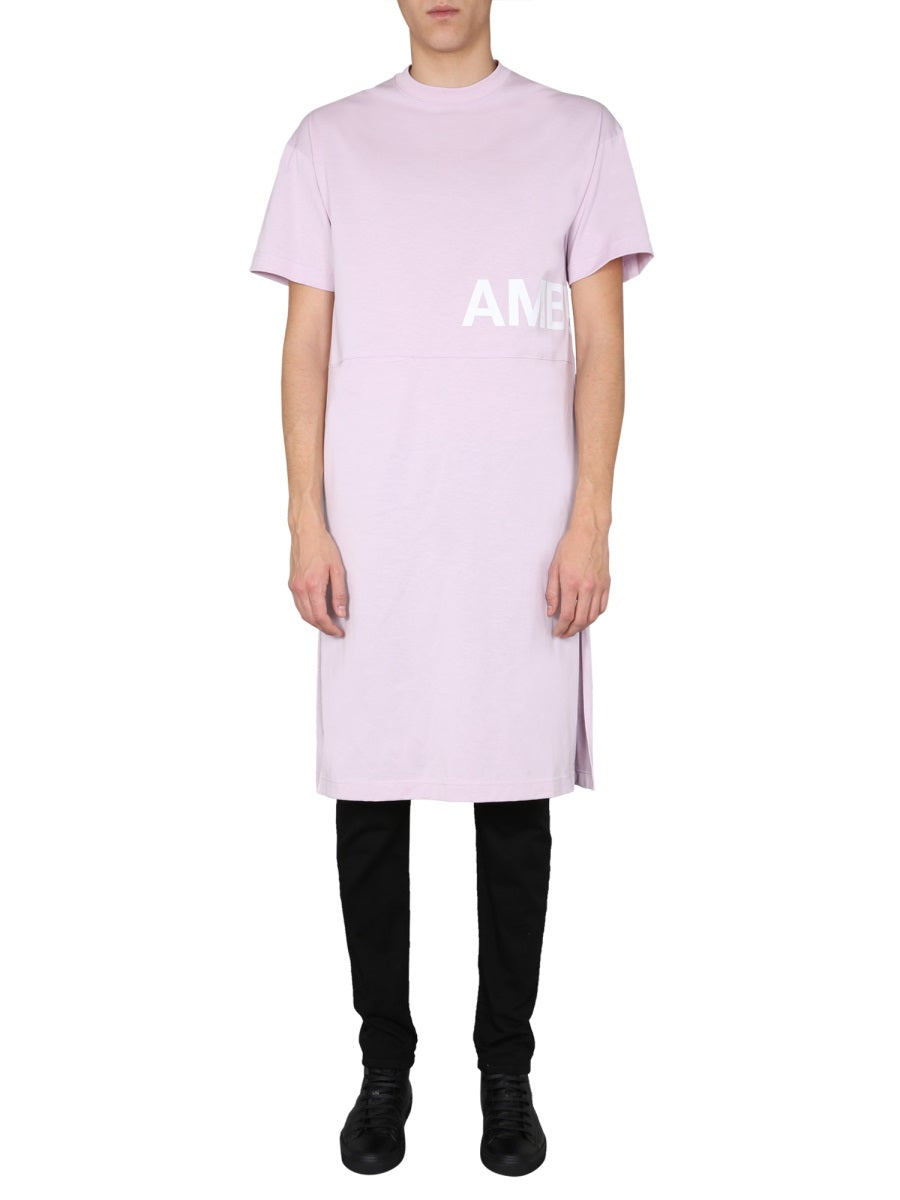 AMBUSH Chic Round Neck Mini Dress