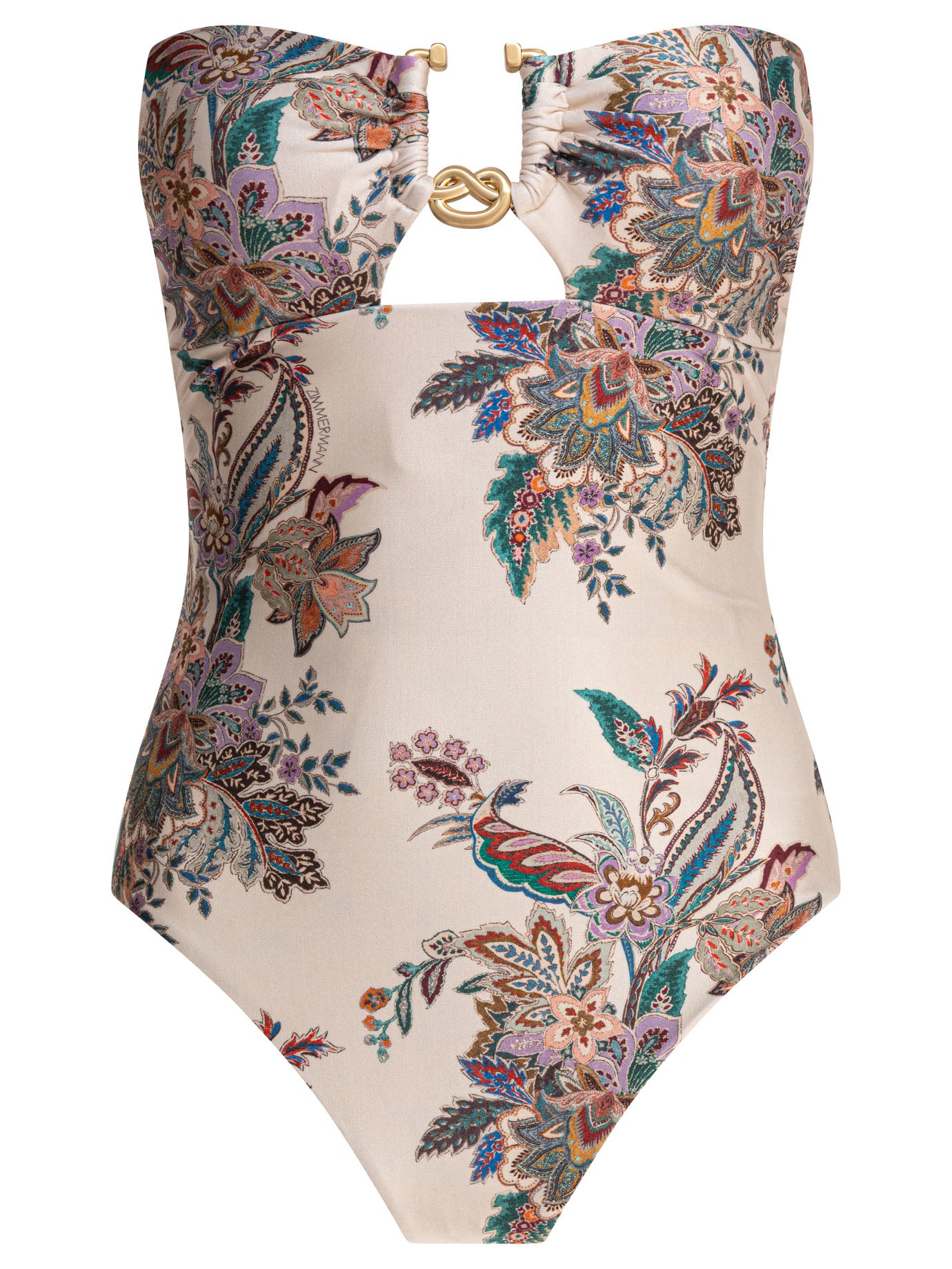 ZIMMERMANN Printed Swimsuit with Adjustable Straps