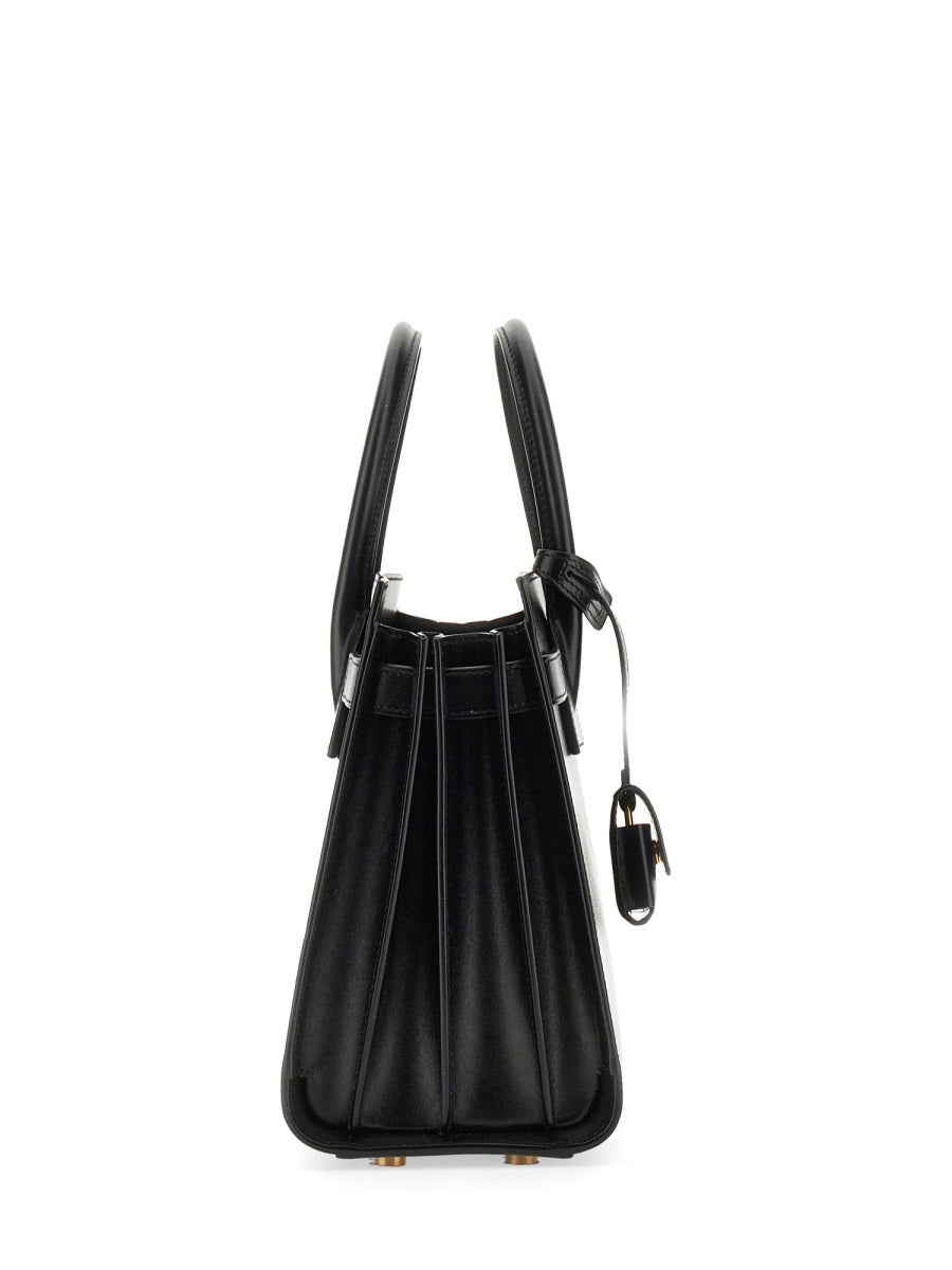 SAINT LAURENT Classic Baby Sac of Jour Handbag - Mini Size