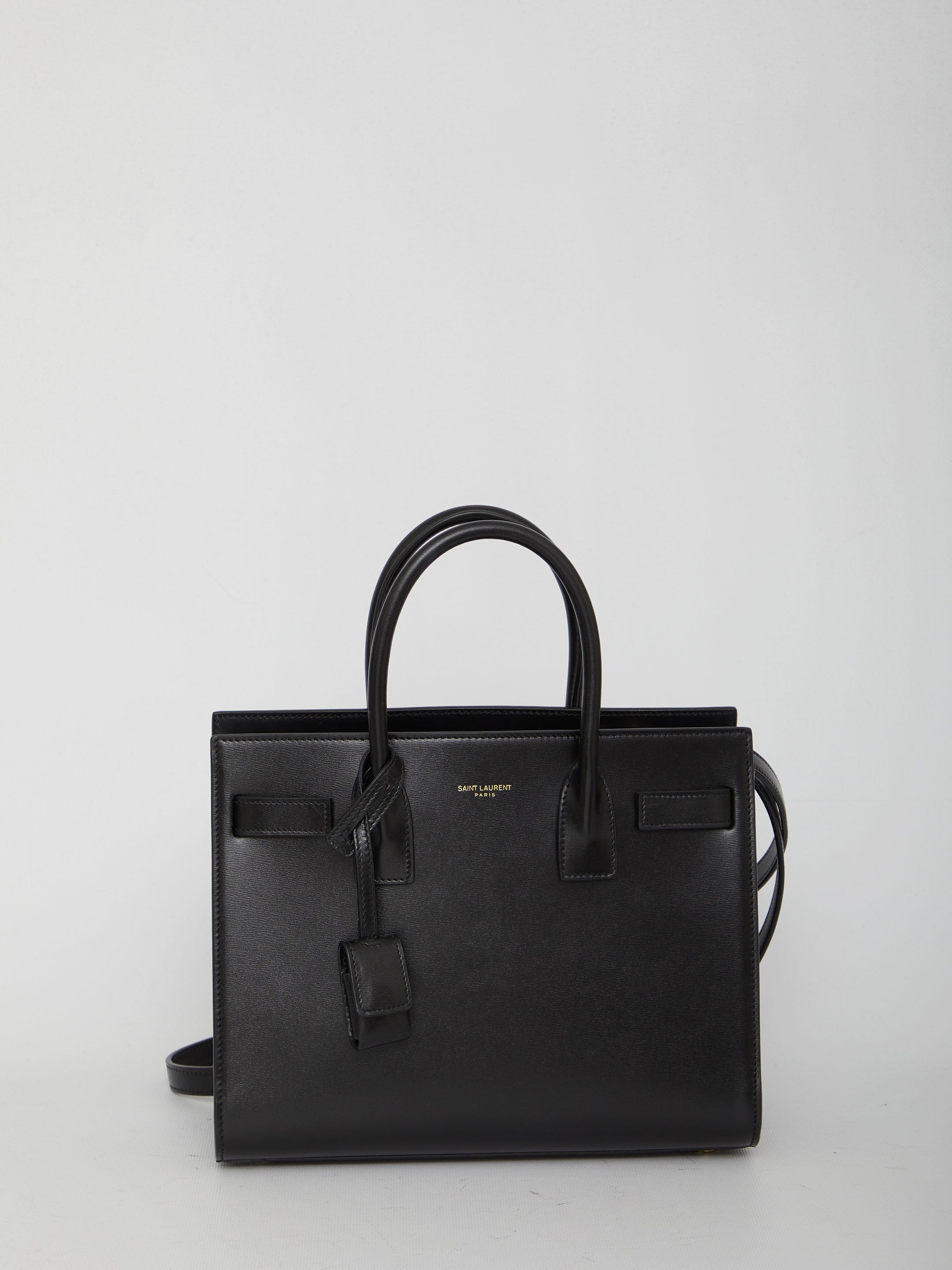SAINT LAURENT Mini Smooth Leather Handbag
