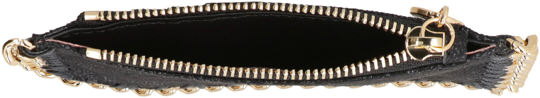 STELLA MCCARTNEY Mini Shaggy Deer Falabella Card Holder