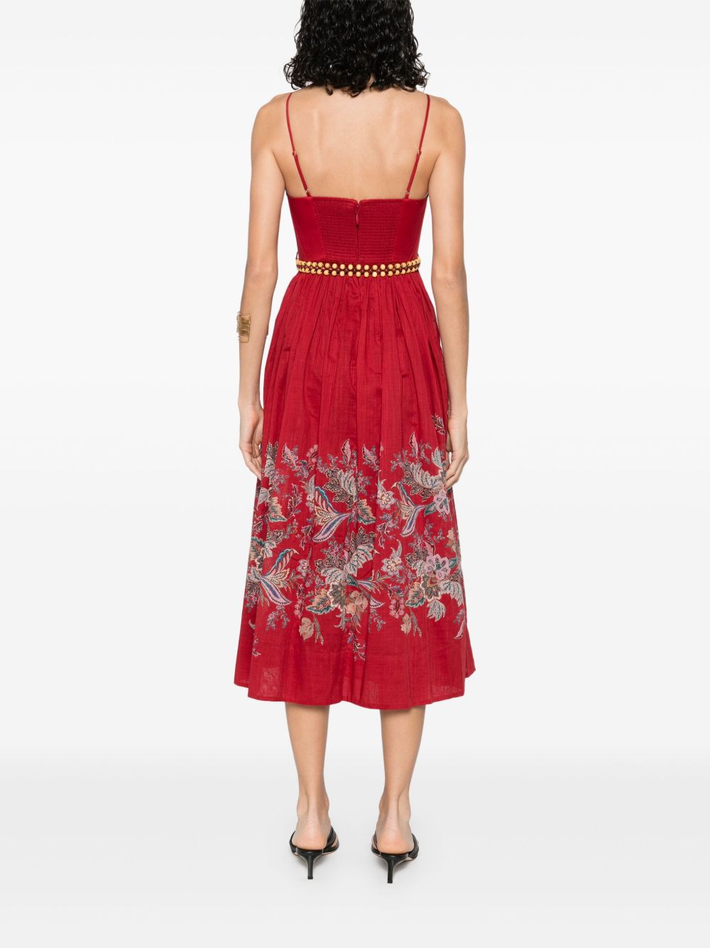 ZIMMERMANN Printed Midi Dress for Women - Fall 2025