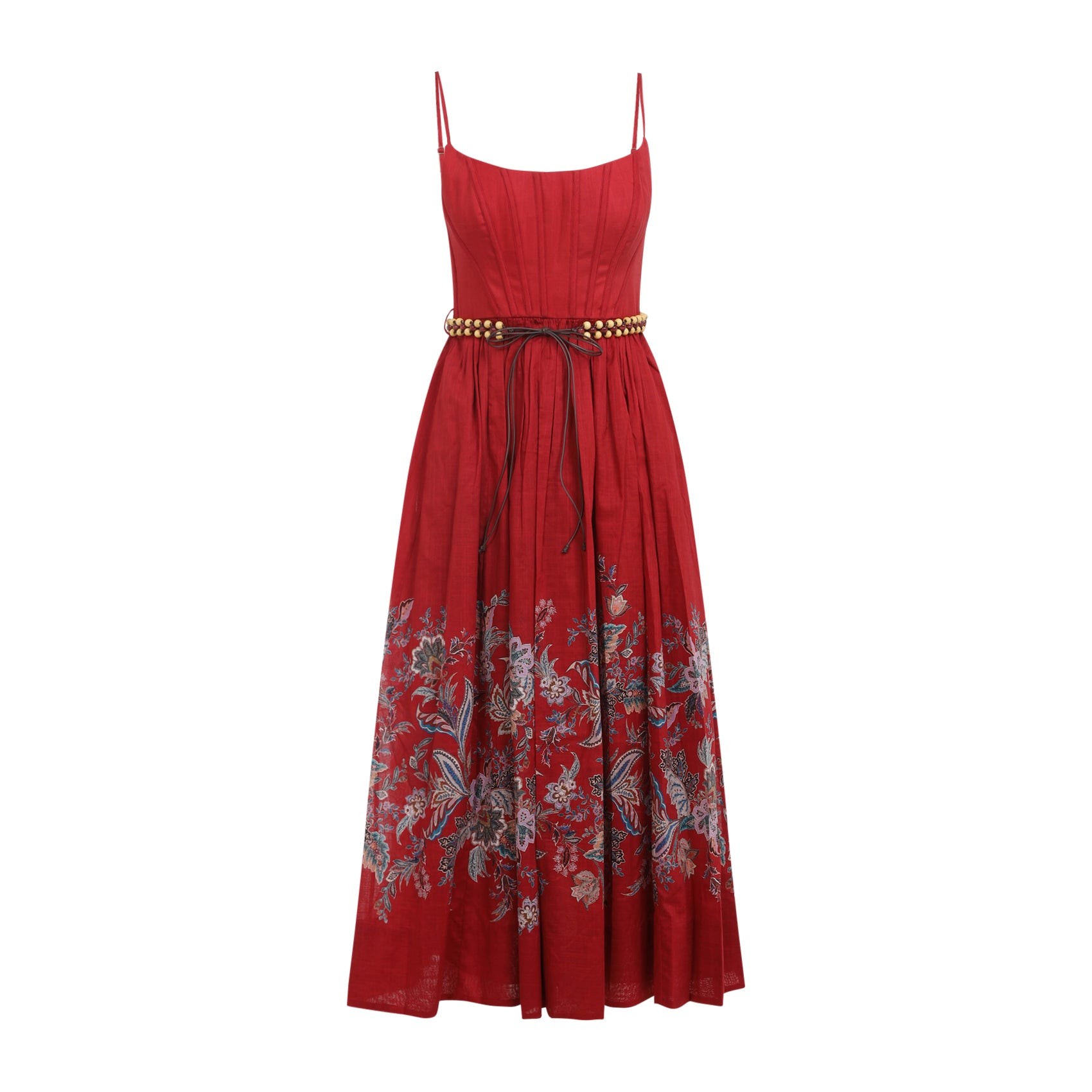 ZIMMERMANN Corset Midi Dress for Women