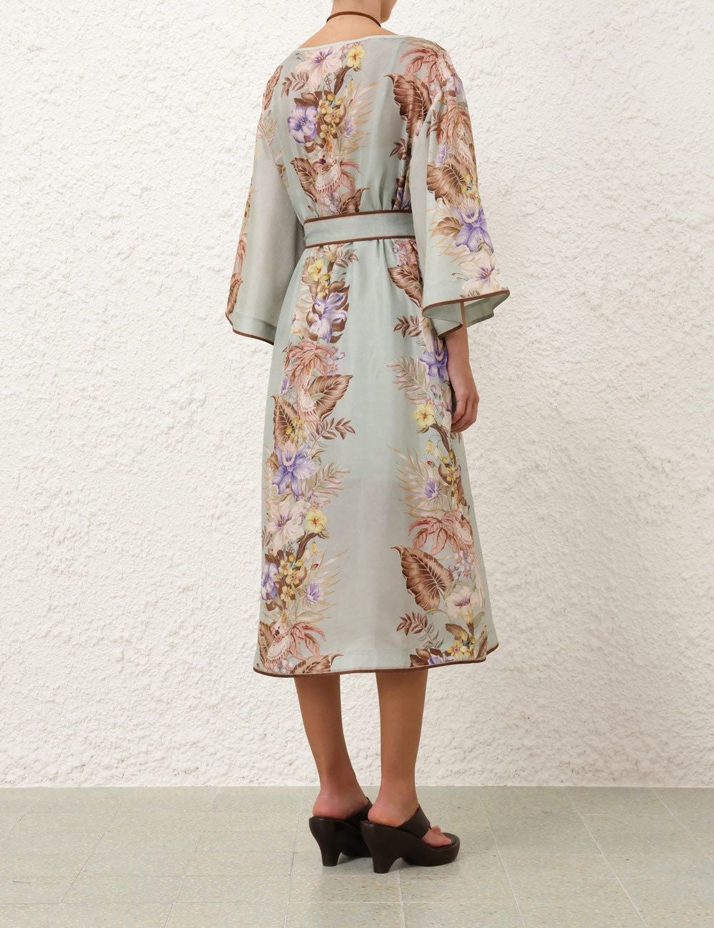 ZIMMERMANN Elegant Silk Mini Dress for Women - FW25 Collection