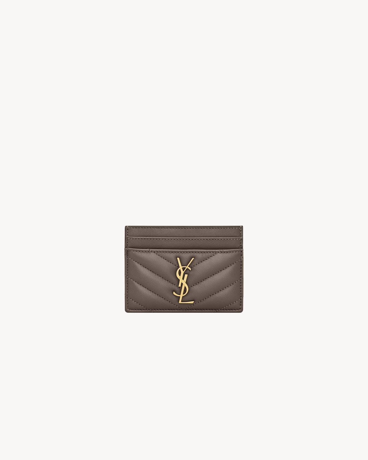 SAINT LAURENT Mini Leather Wallet